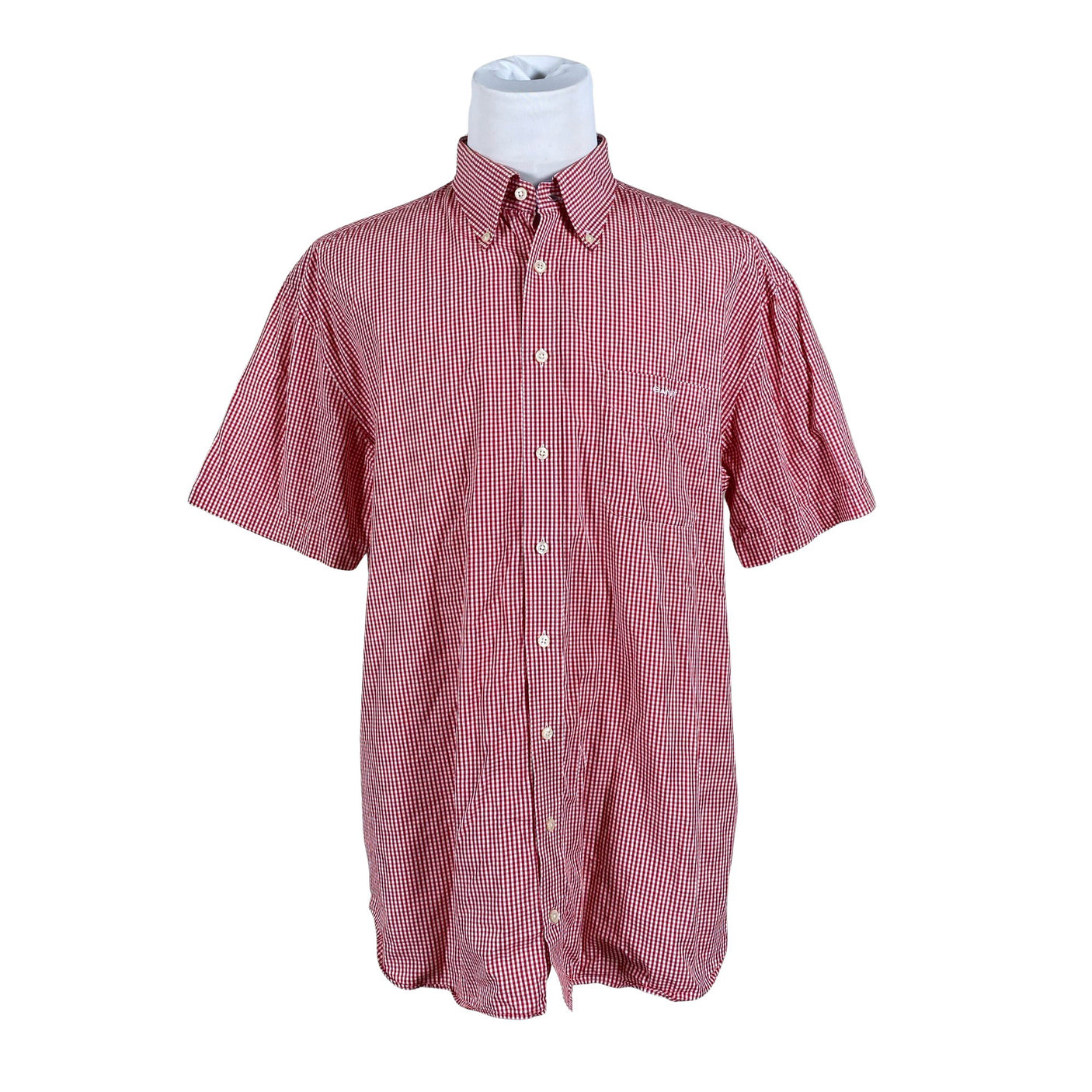 Unisex Gant - Collared shirt, size XXL - Red (1)