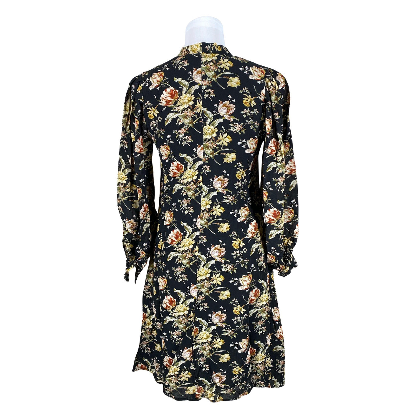 Unisex Andiata - Schiffon dress, size 36 - Black (3)