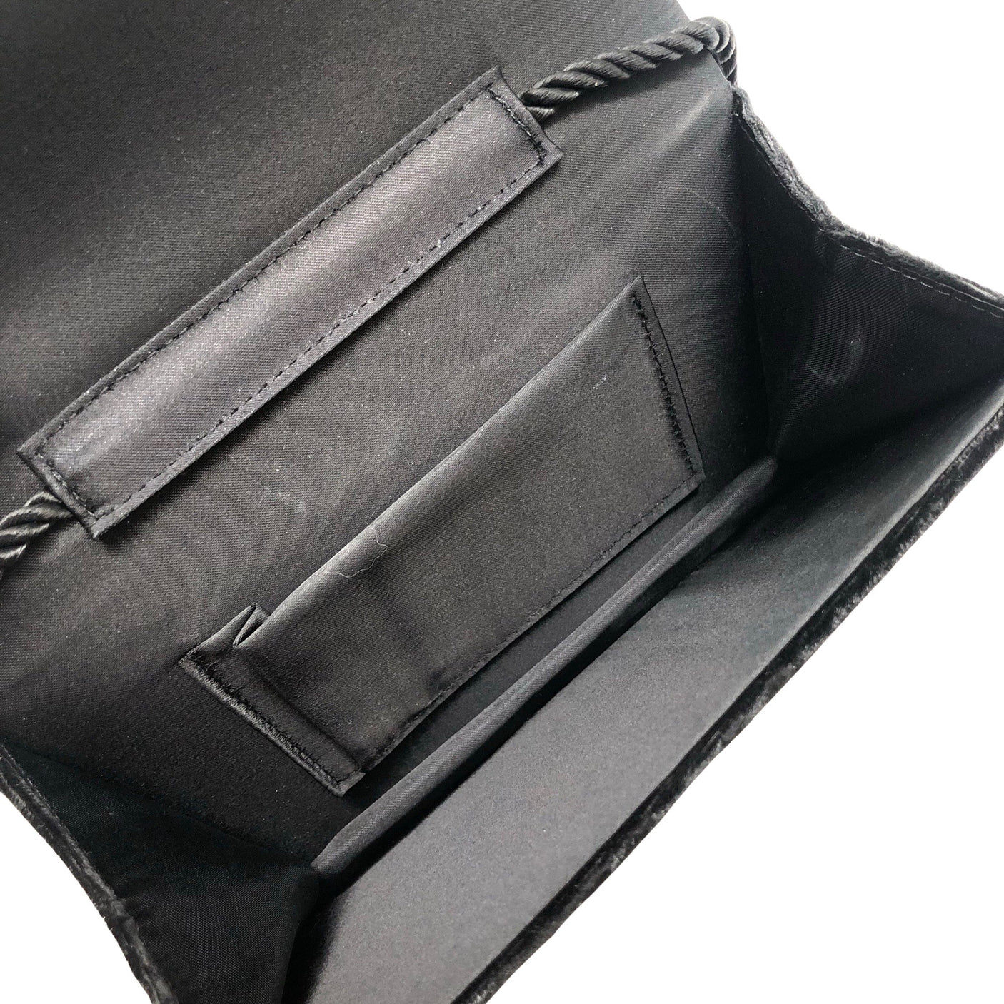 Unisex Handmade - Evening bag, size Mini - Black (2)