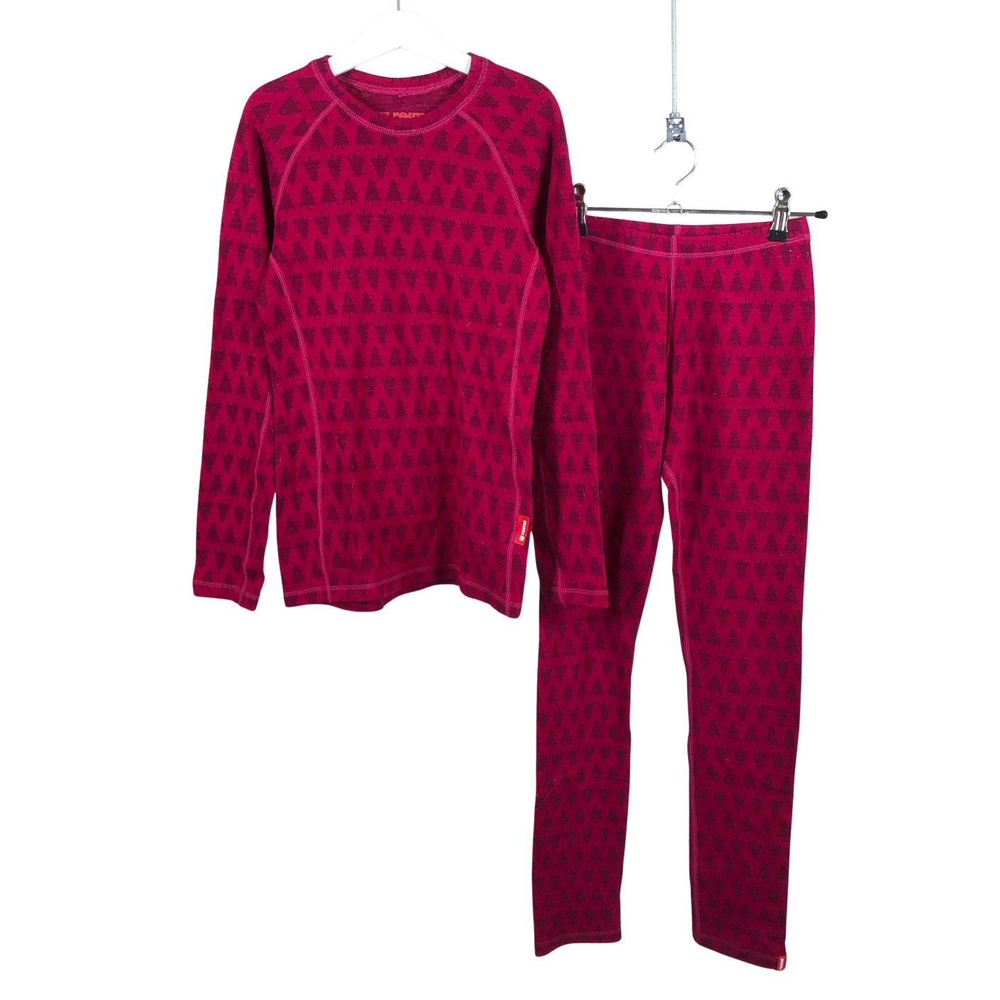 Unisex Reima - Thermals, size 134 - 140 - Wine red (1)