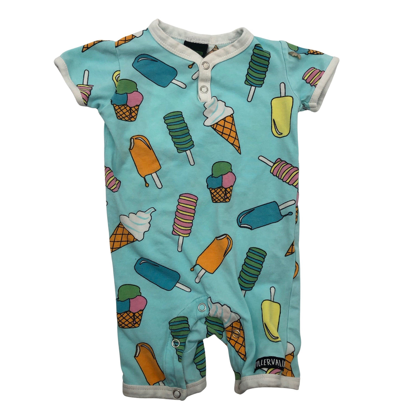 Unisex Villervalla - Overalls, size 56 - 62 - Turquoise (1)