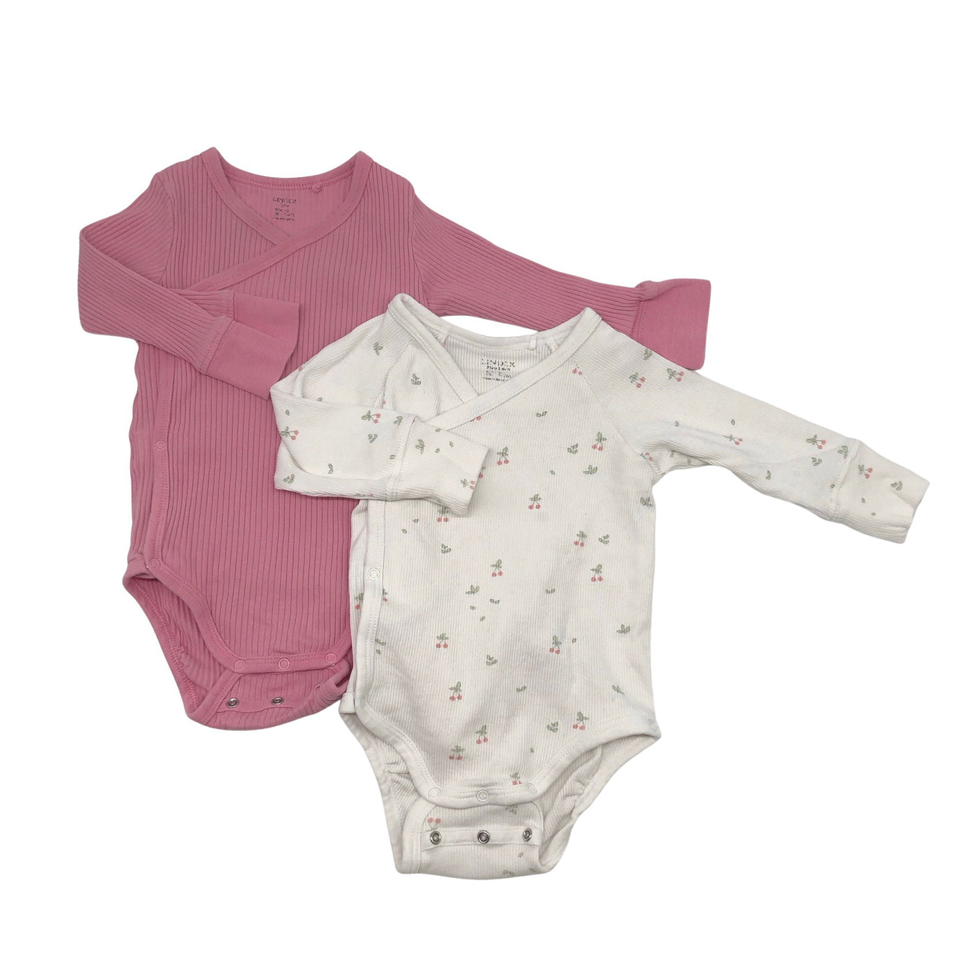 Unisex Lindex - Body, size 56 - 62 - Light pink (1)