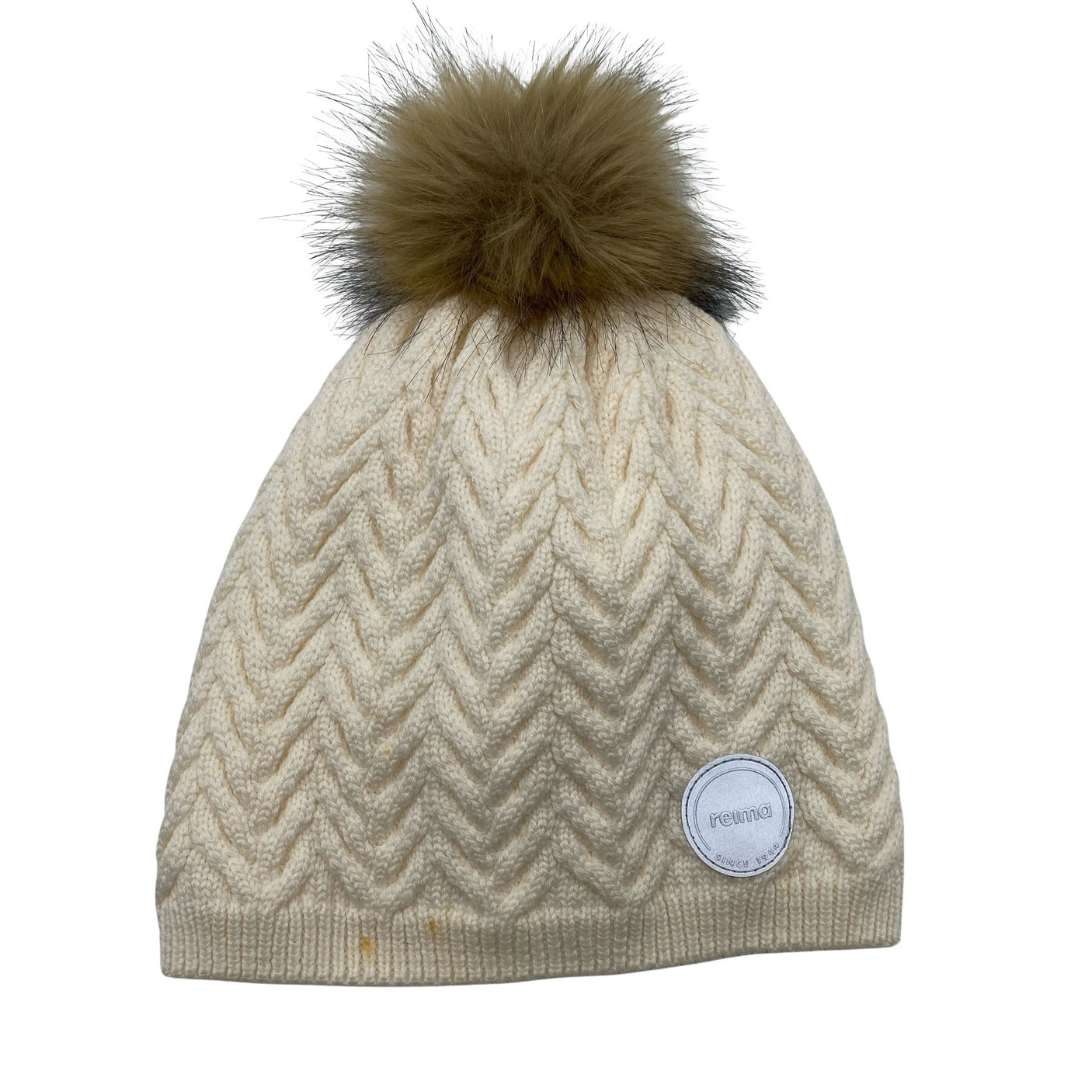 Unisex Reima - Winter beanie, size 52 - 54 cm - White (1)