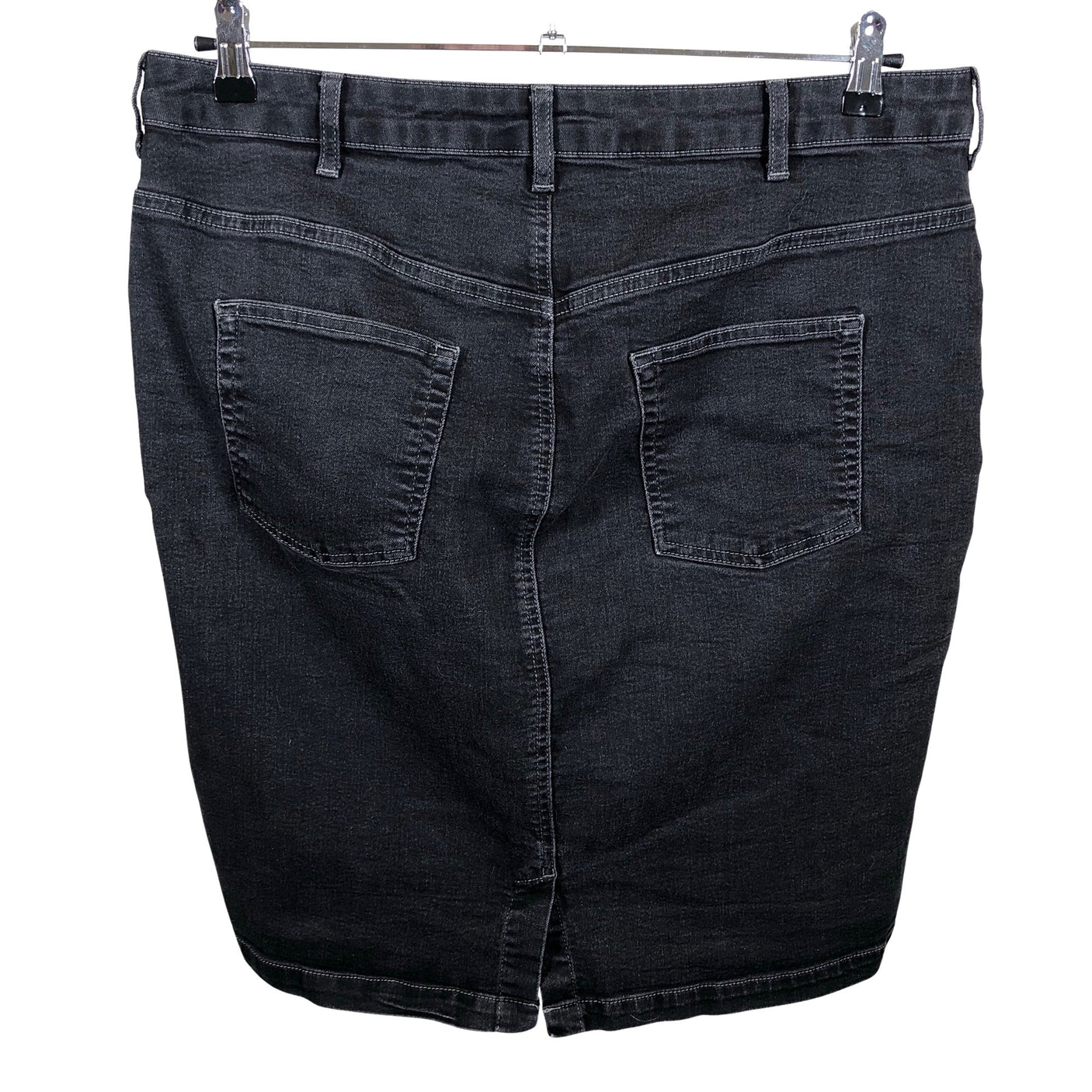Unisex Zizzi - Denim skirt, size 46 - Gray (2)