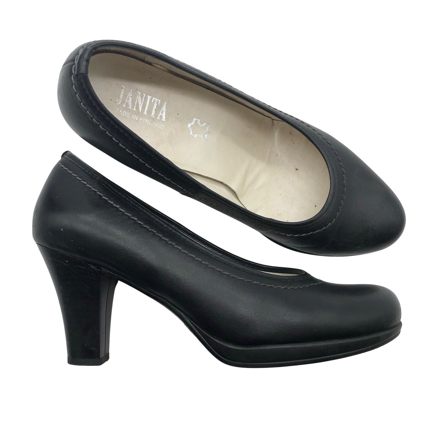 Unisex Janita - High heels, size 39 - Black (1)