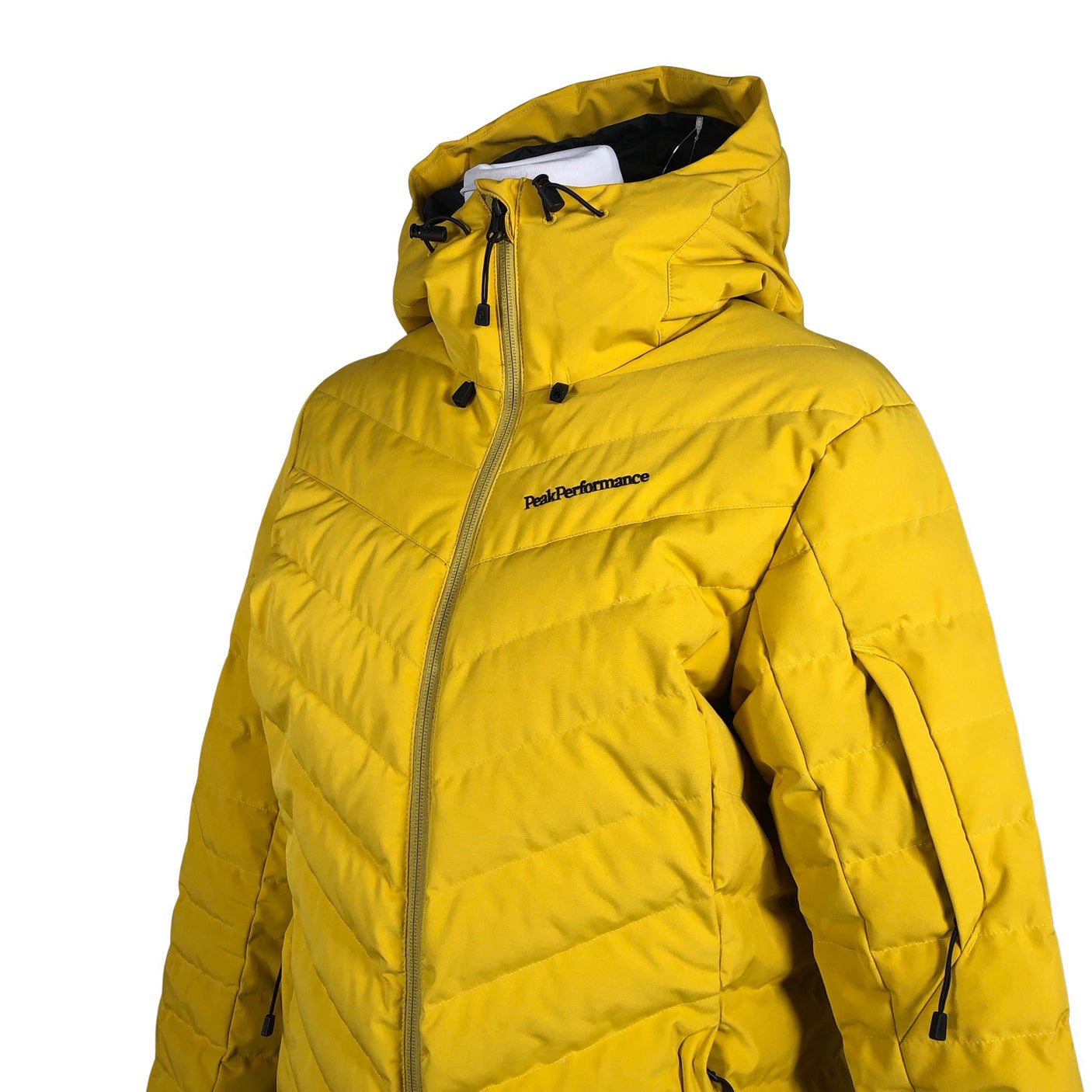 Unisex Peak Performance - Down jacket, size 40 - Yellow (3)