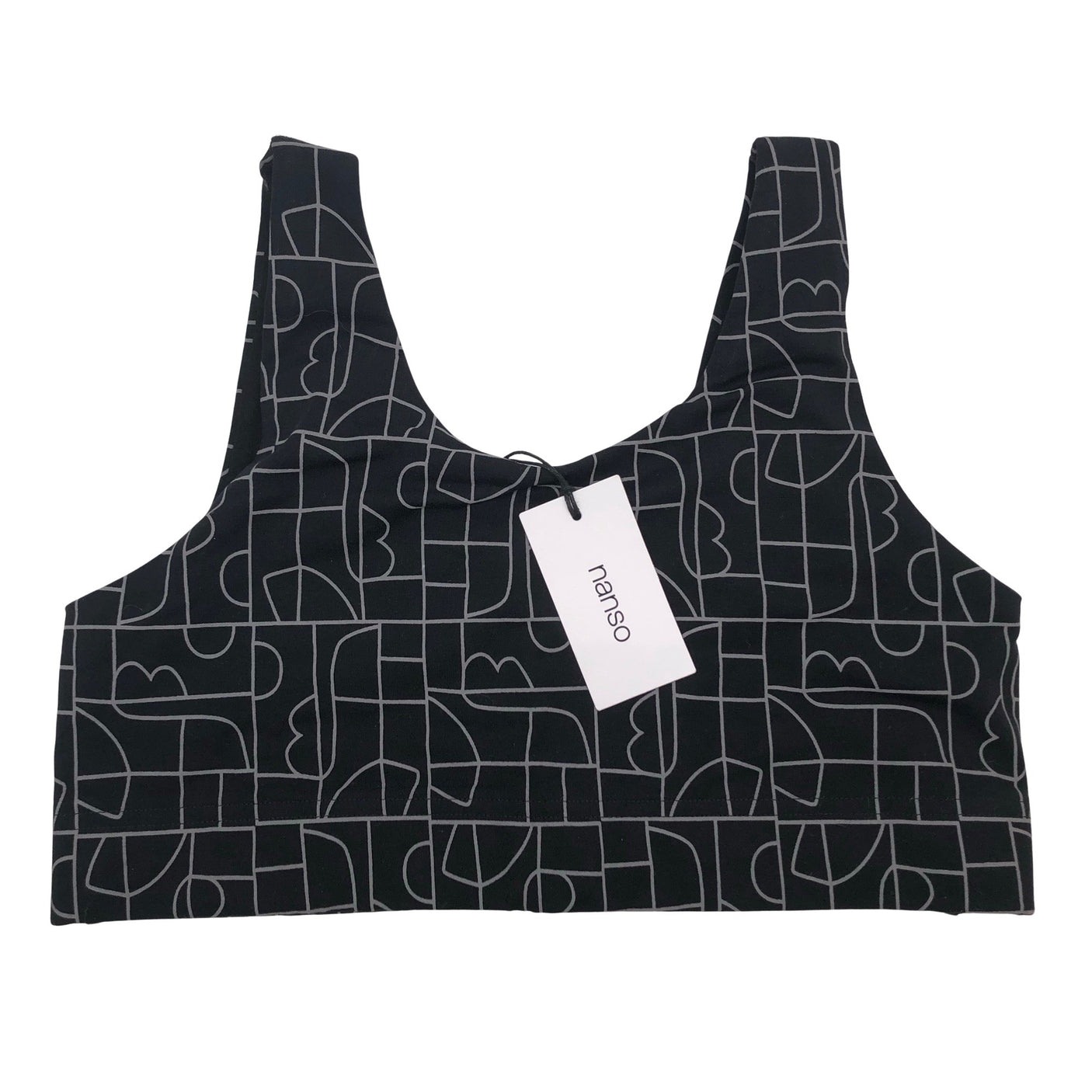 Unisex Nanso - Sports top, size 40 - Black (1)