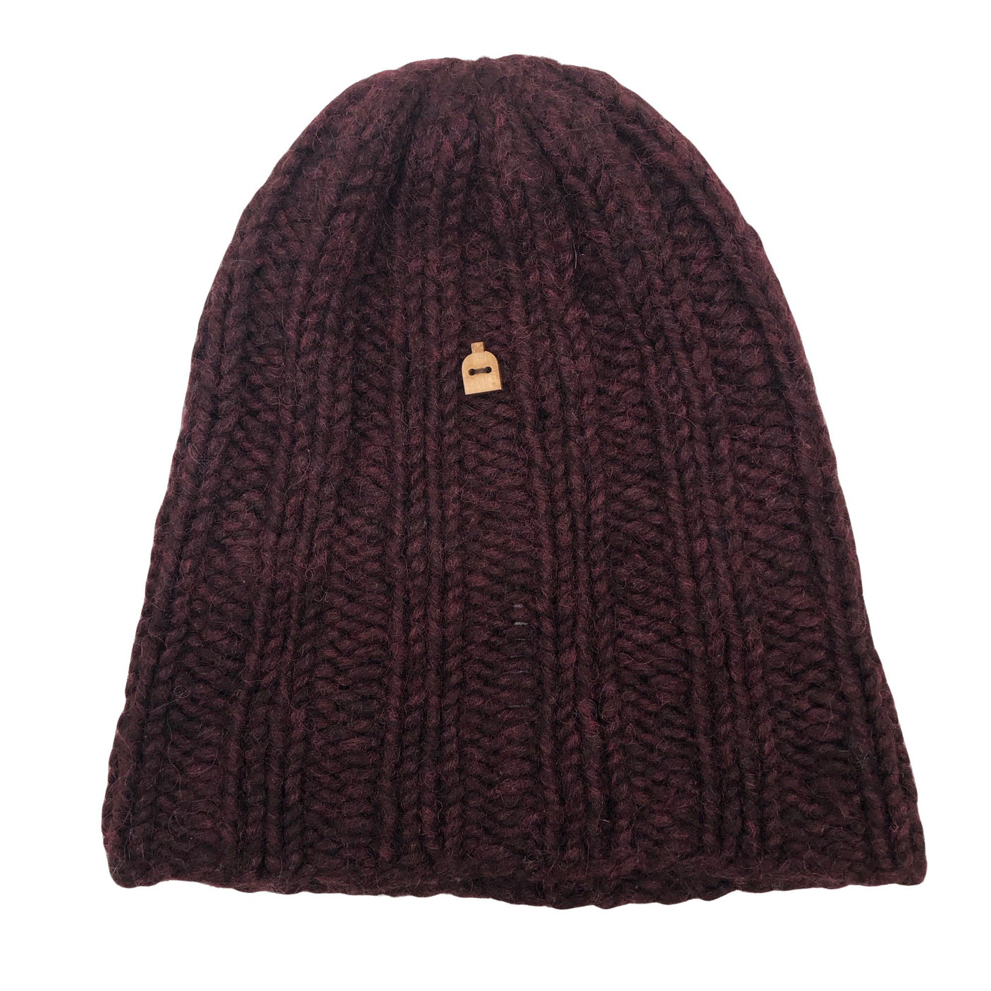 Unisex Myssyfarmi - Winter beanie, size 54 - 56 cm - Wine red (1)
