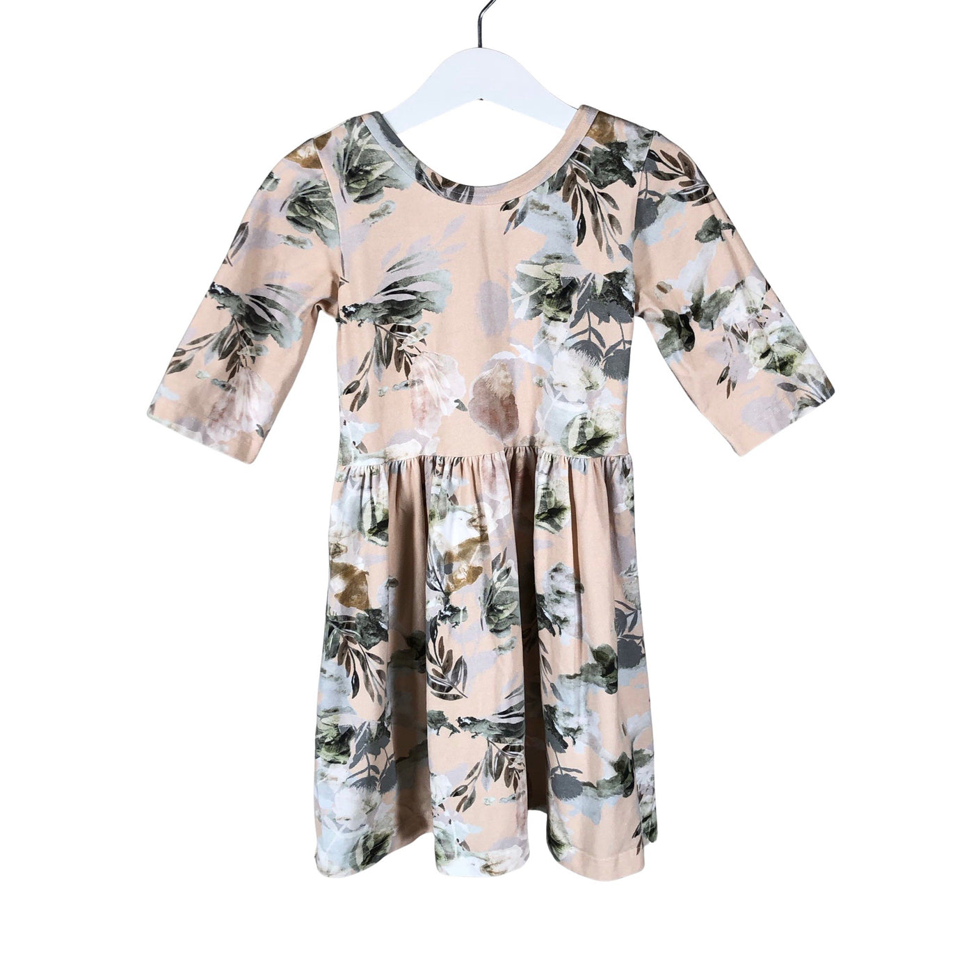 Unisex Kaiko - Tricot dress, size 110 - 116 - Light pink (1)