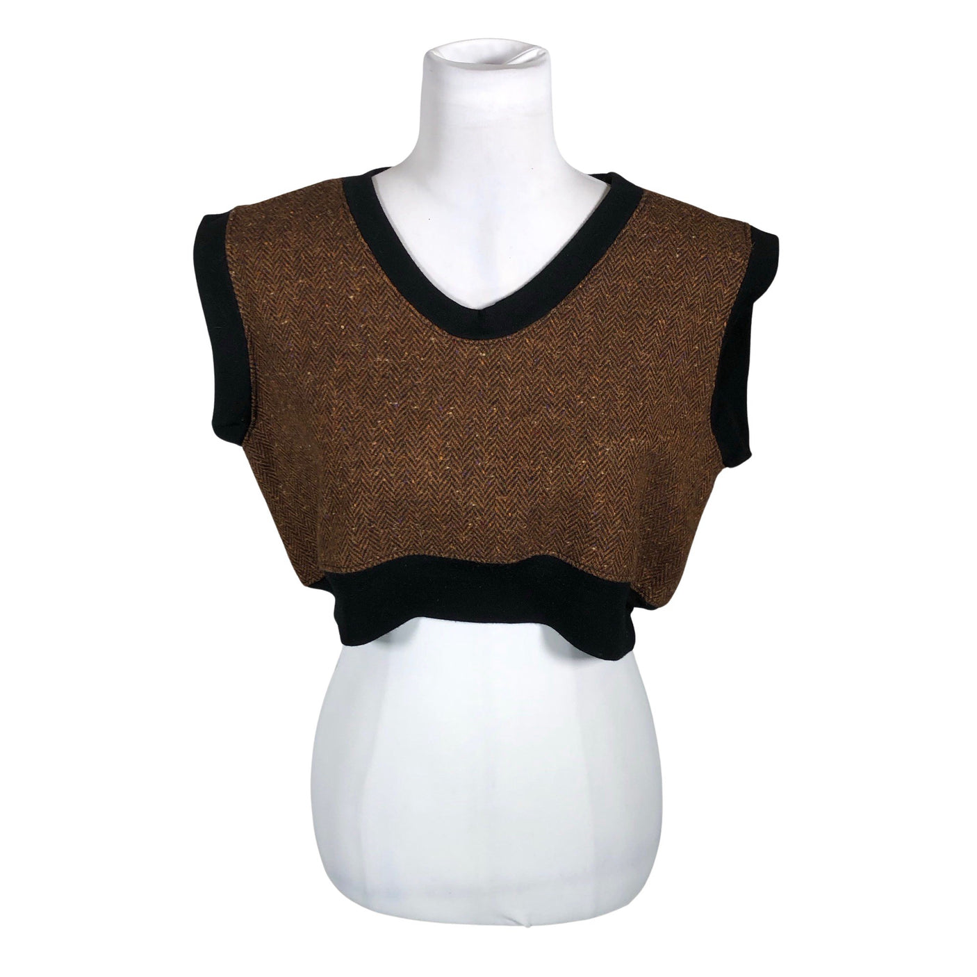 Unisex Tenho - Vest, size 38 - Brown (1)