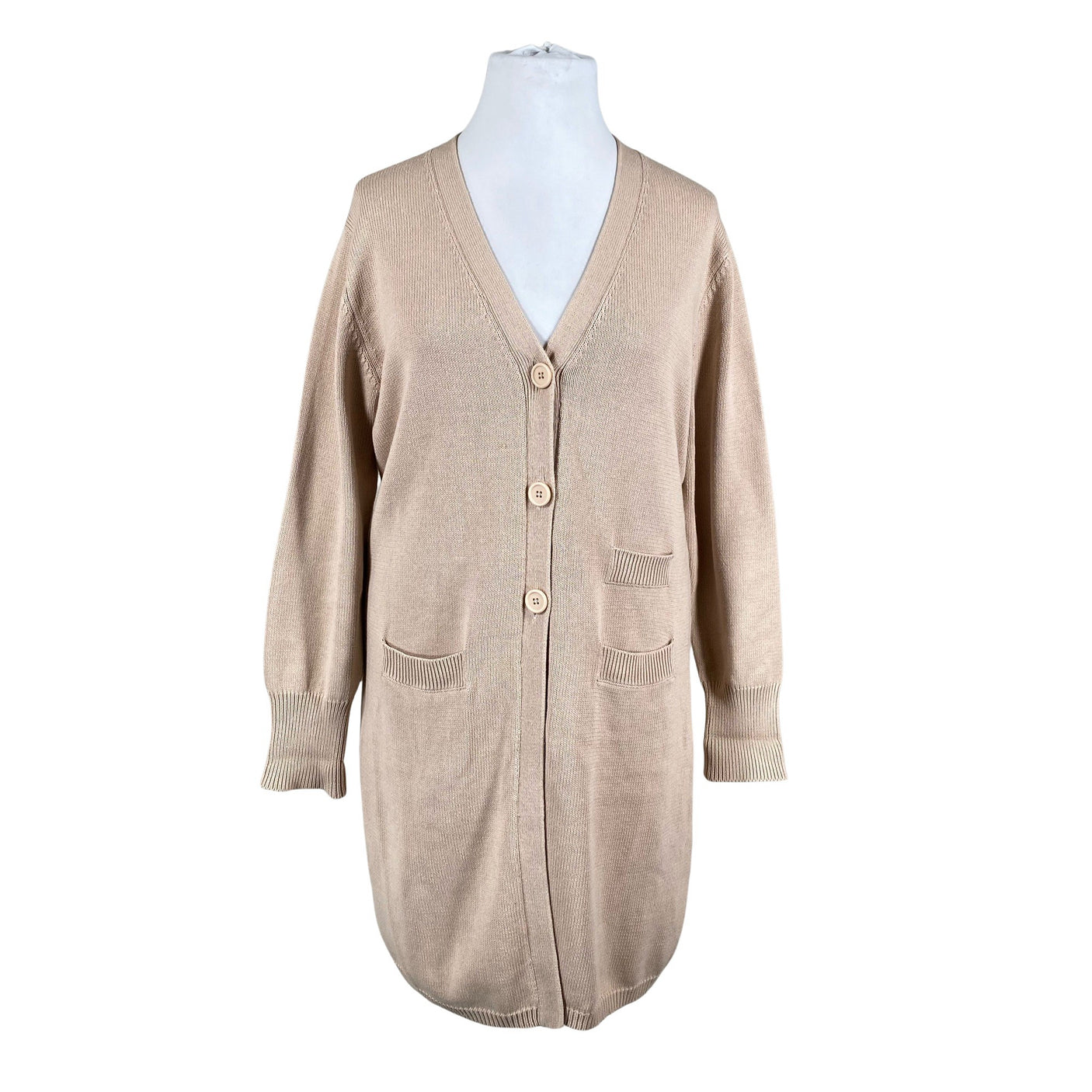 Unisex Voglia - Cardigan, size 44 - Beige (1)