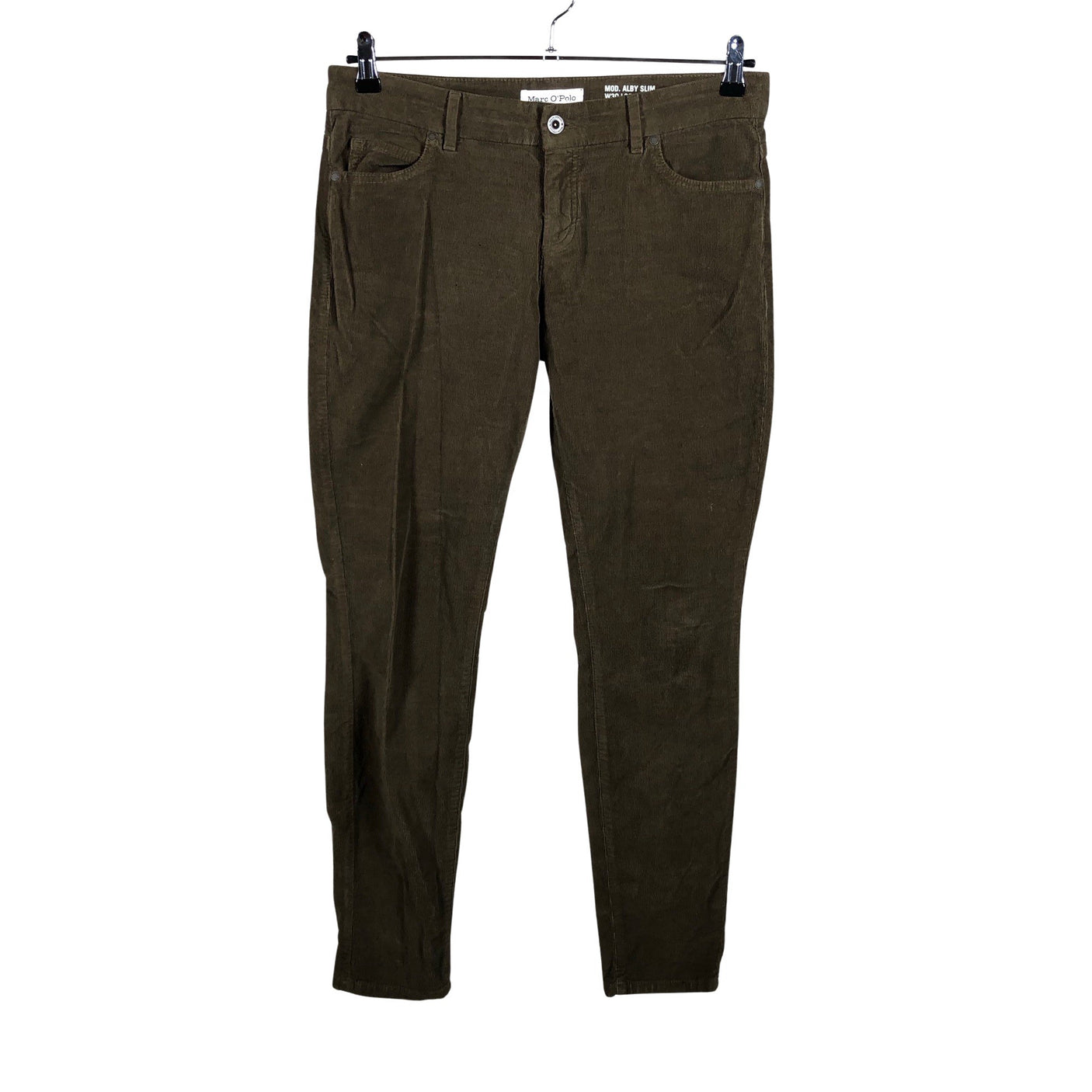 Unisex Marc O'Polo - Velvet pants, size W30 - Green (1)