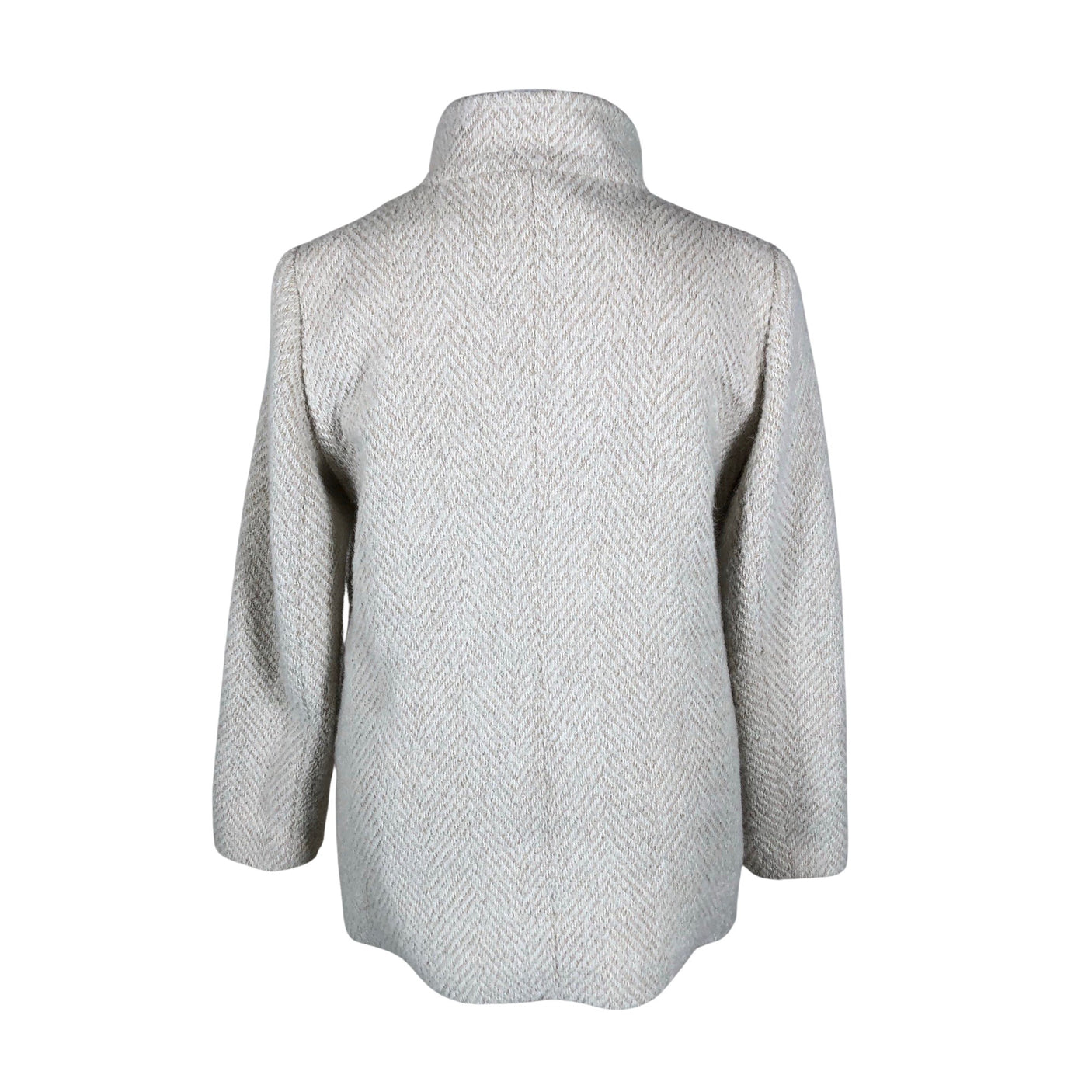 Unisex Caroll - Wool coat, size 44 - Beige (2)