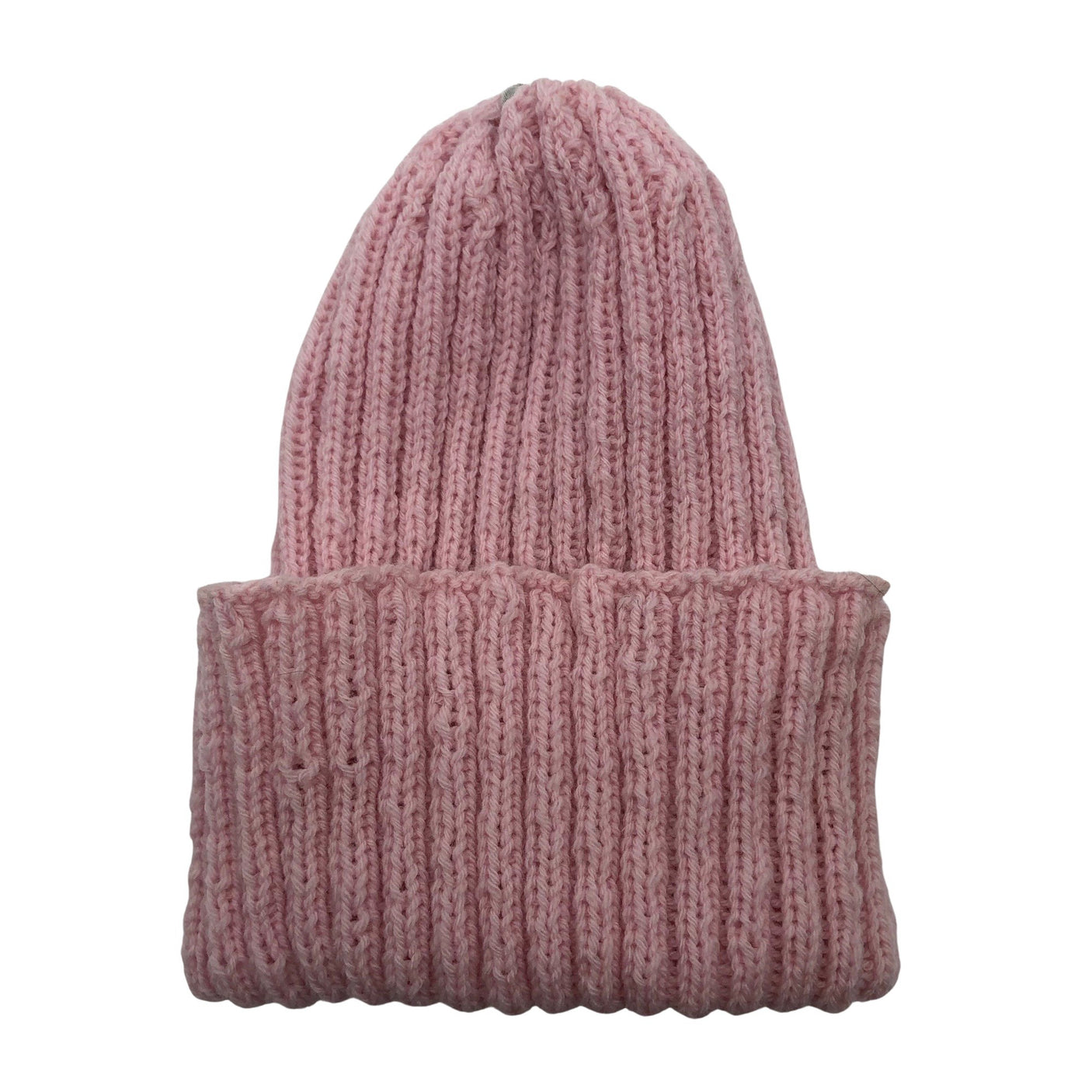 Unisex Handmade - Winter beanie, size 50 - 52 cm - Light pink (1)