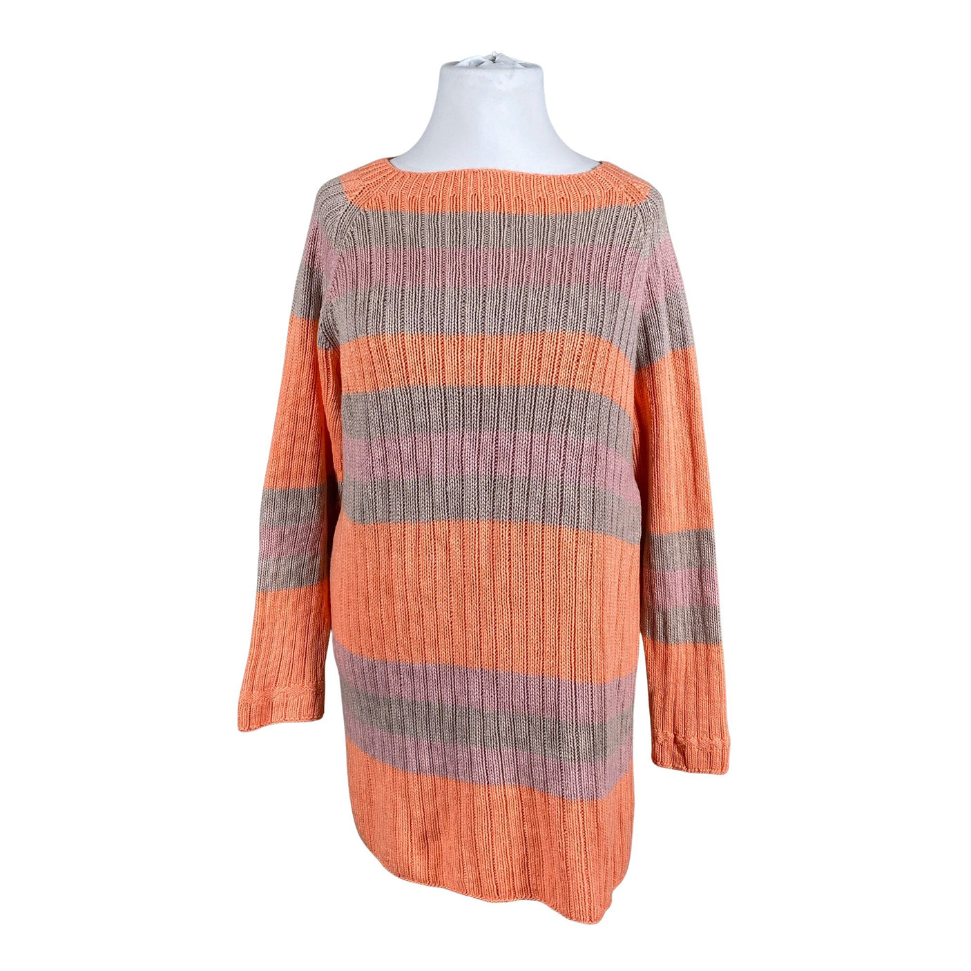 Unisex Handmade - Knit tunic, size 46 - Orange (1)