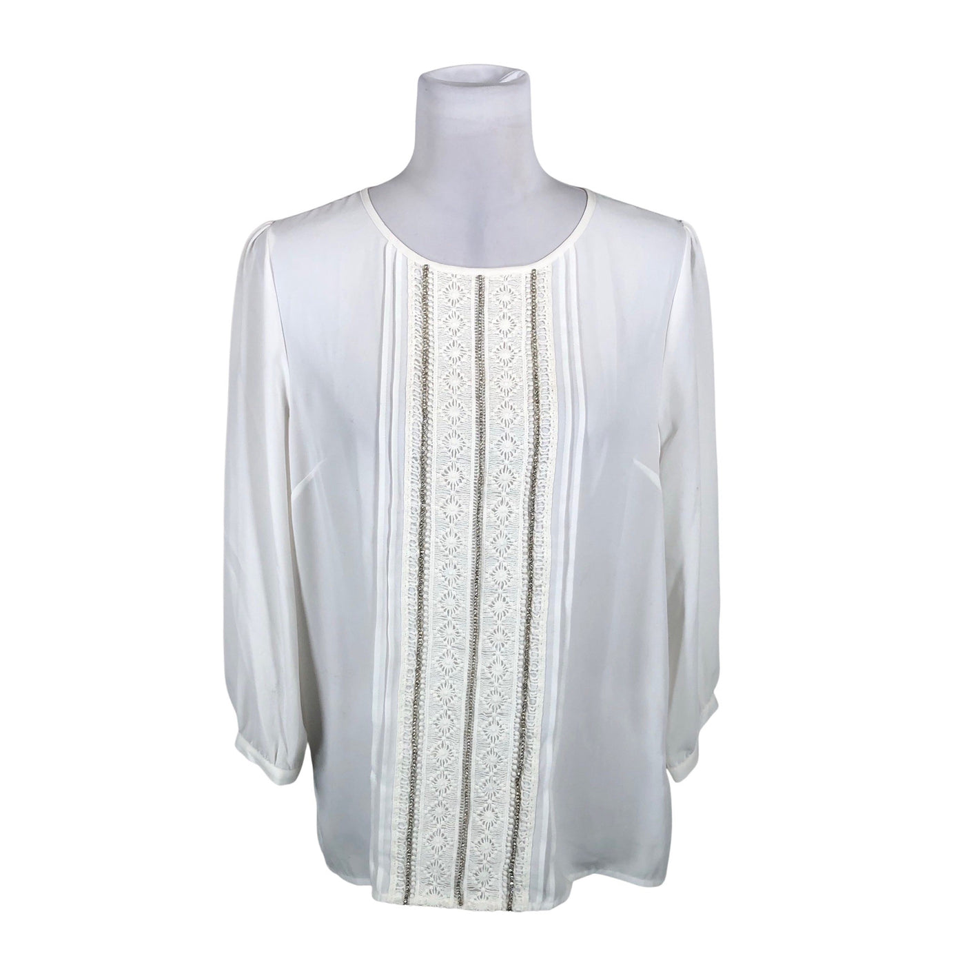Unisex 1.2.3 Paris - Blouse, size 40 - White (1)