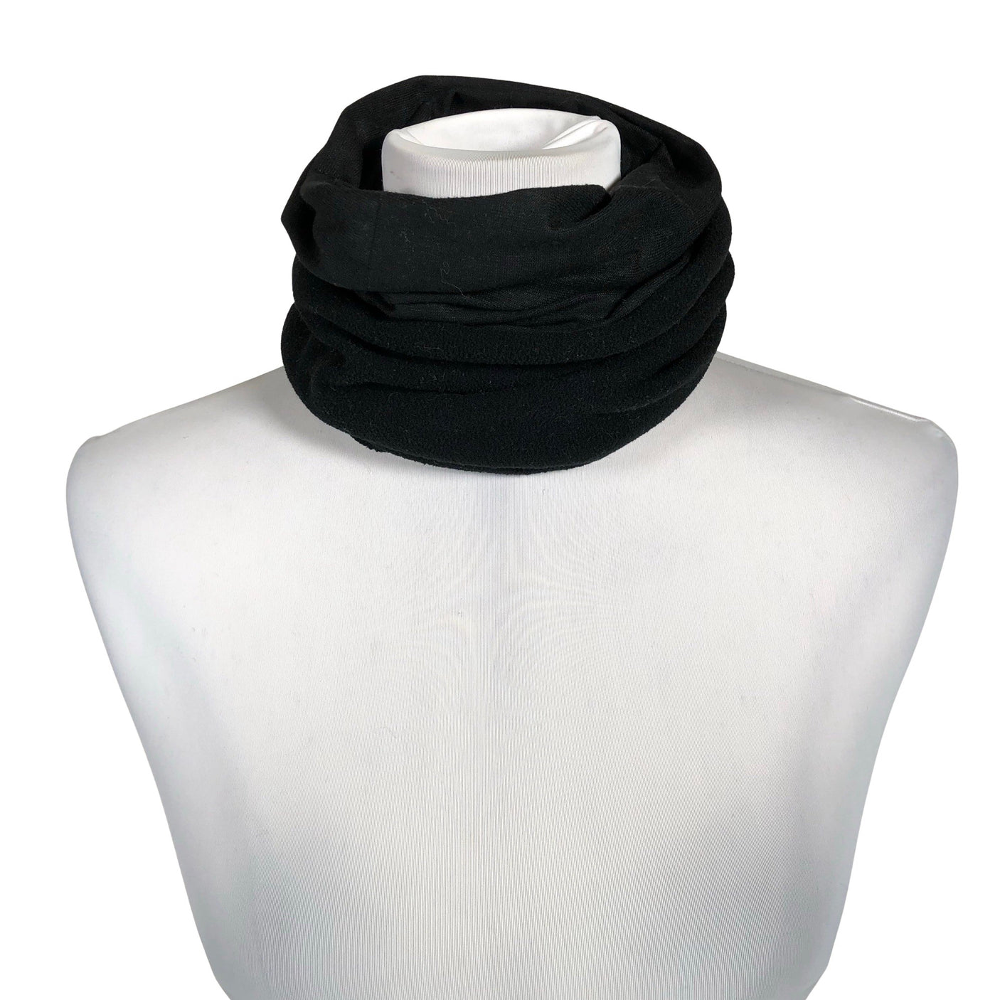 Unisex Buff - Circle scarf, size Midi - Black (1)