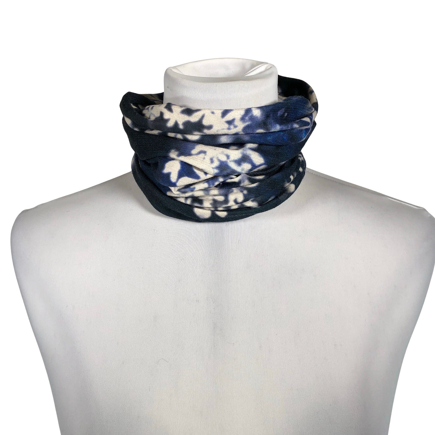 Unisex Buff - Circle scarf, size Midi - Blue (1)