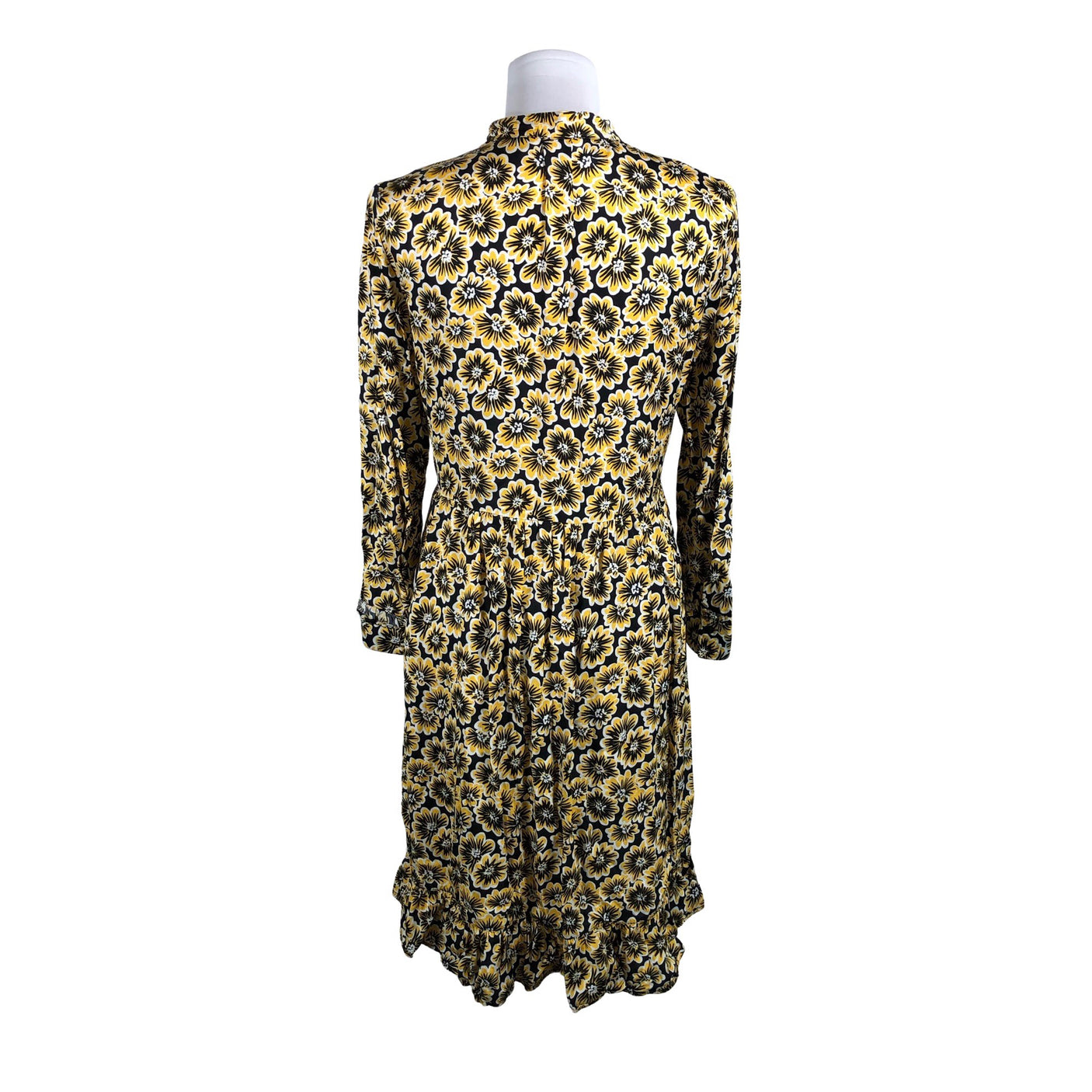 Unisex Nué Notes - Schiffon dress, size 36 - Black (2)