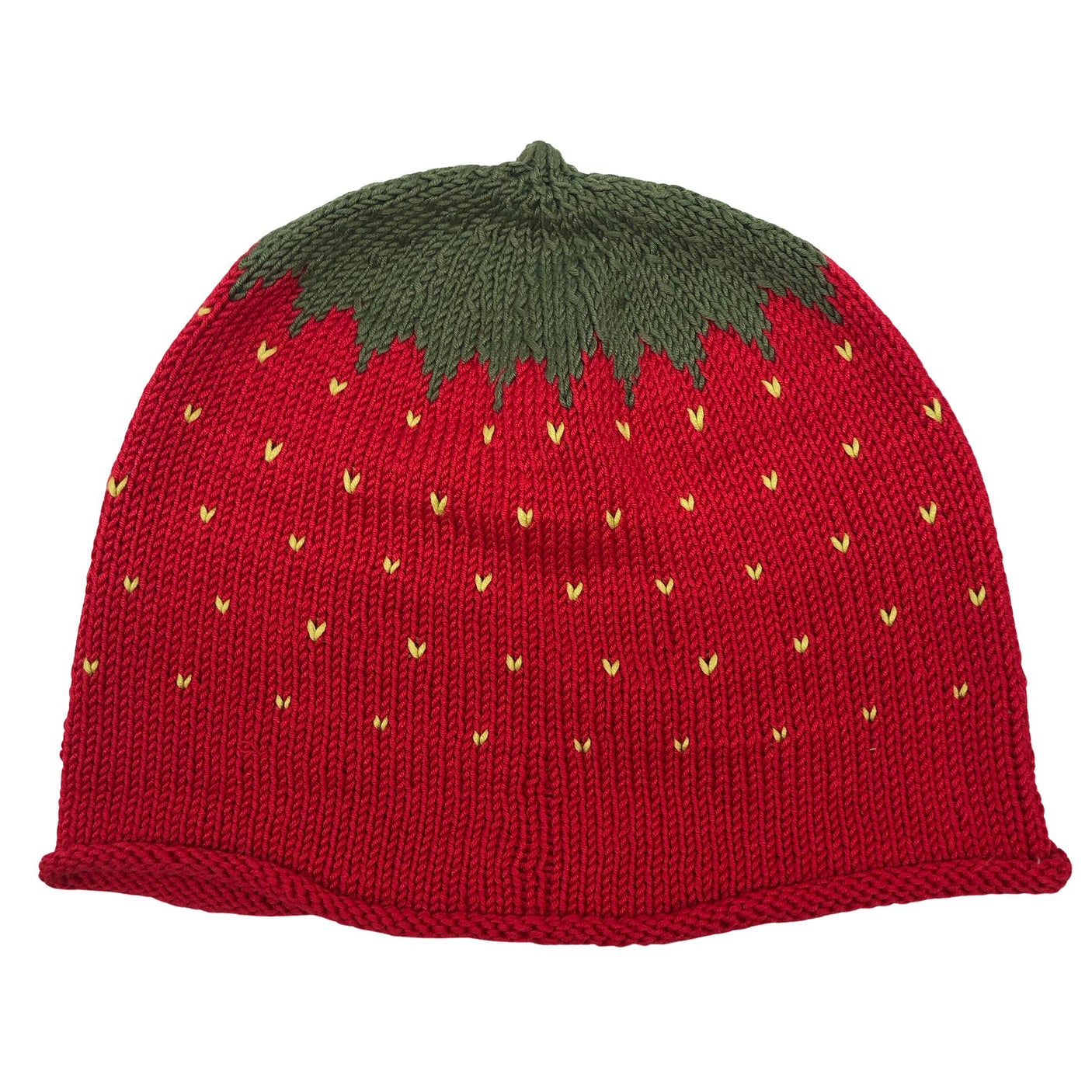 Unisex Handmade - Lightweight beanie, size 56 - 58 cm - Red (1)