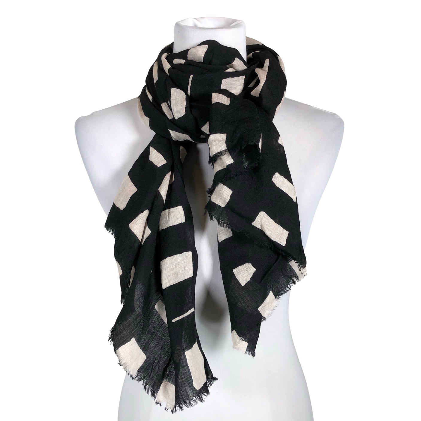 Unisex Marimekko - Scarf, size Maxi - Black (1)