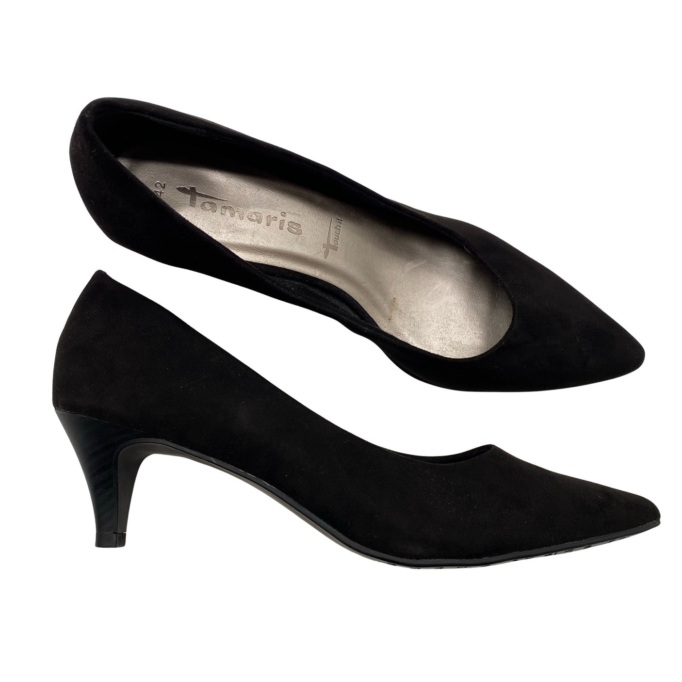 Unisex Tamaris - High heels, size 42 - Black (1)