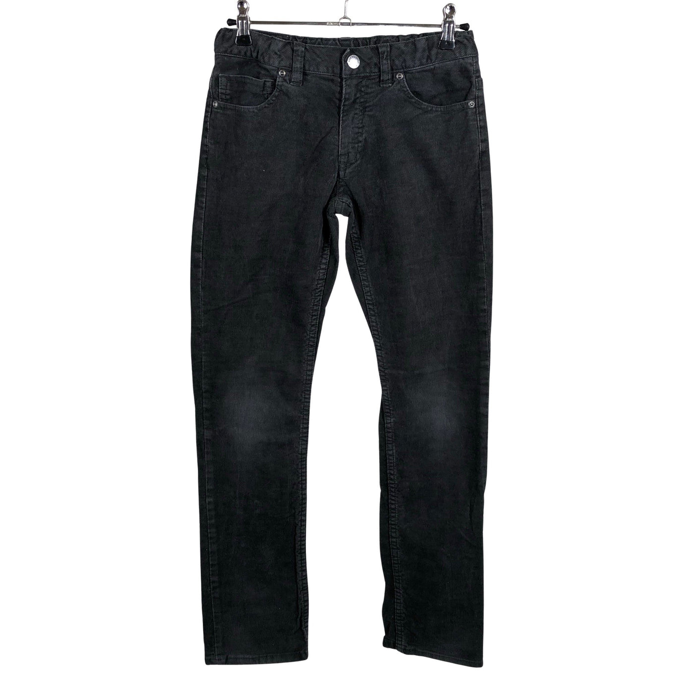 Unisex Polarn O. Pyret - Velvet pants, size 146 - 152 - Gray (1)