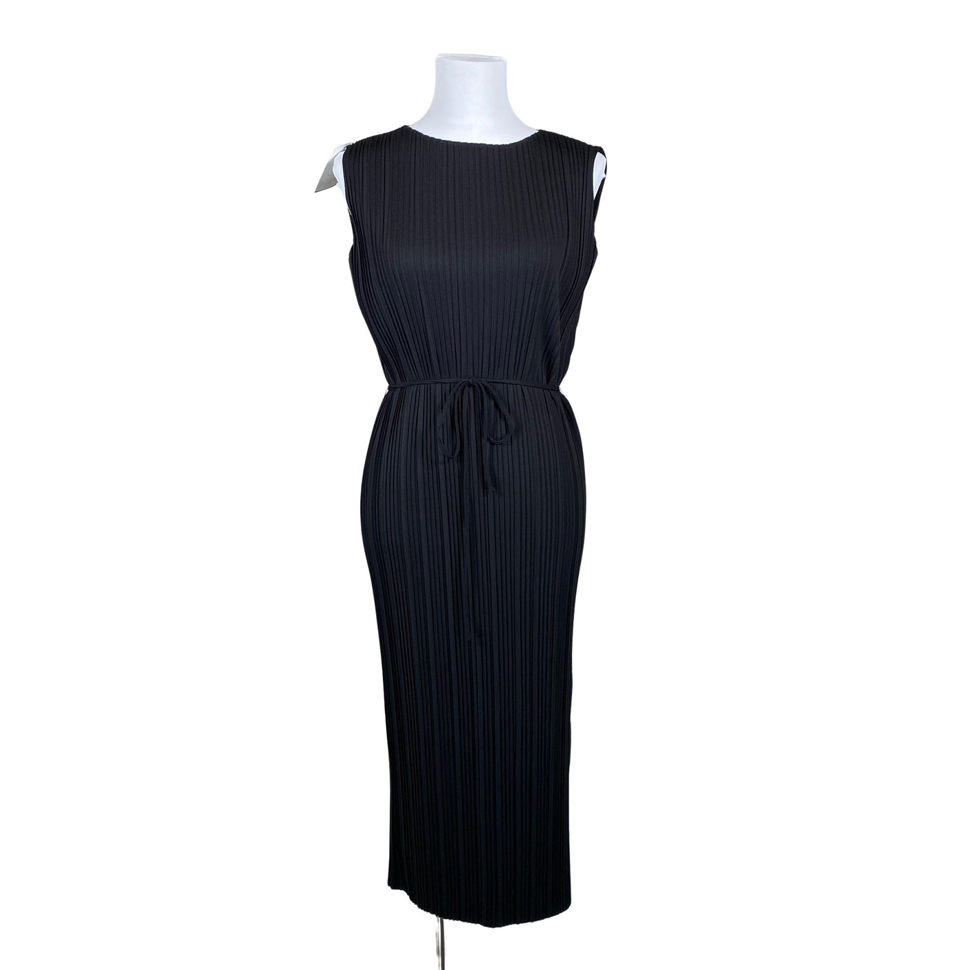 Unisex Uniqlo - Schiffon dress, size 36 - Black (1)