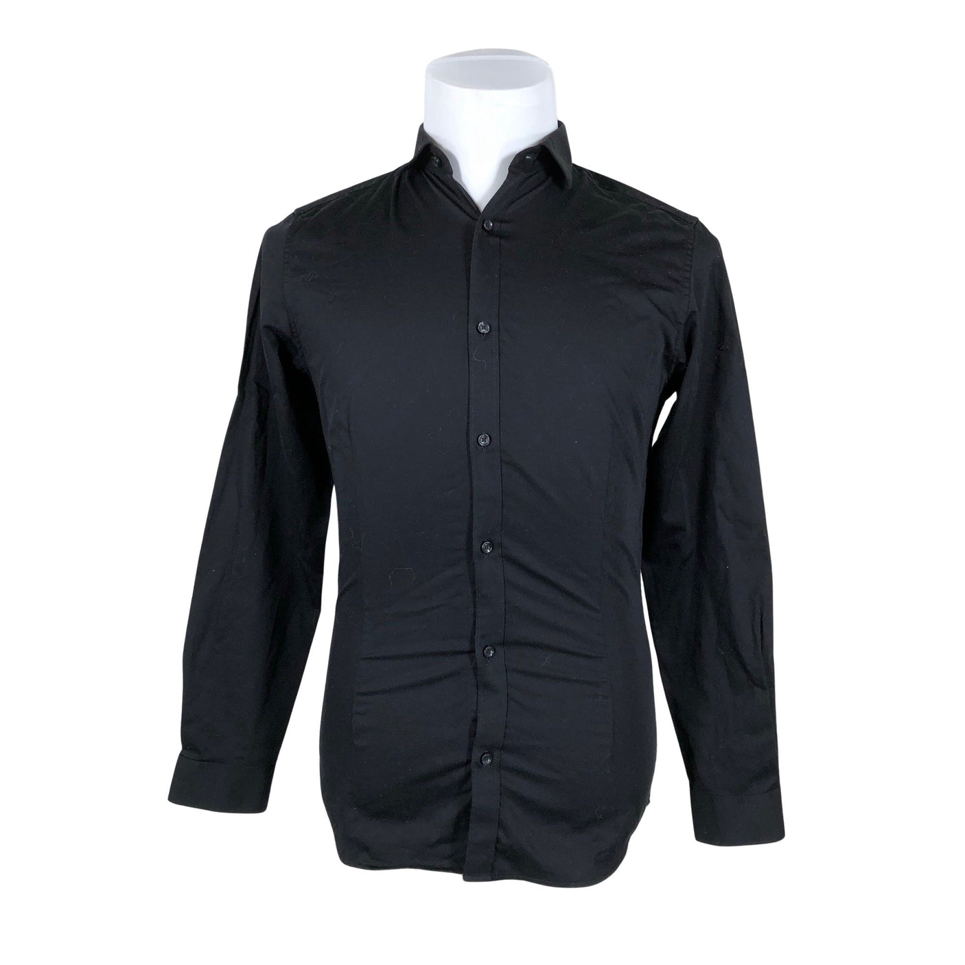 Unisex Jack & Jones - Collared shirt, size S - Black (1)