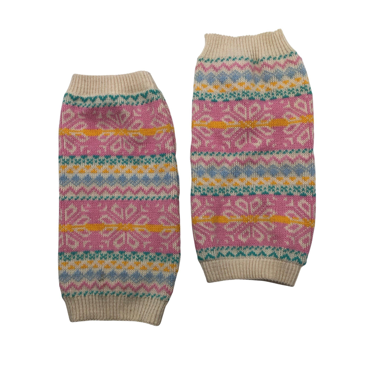 Unisex Handmade - Leg warmers, size 39 - Light pink (1)
