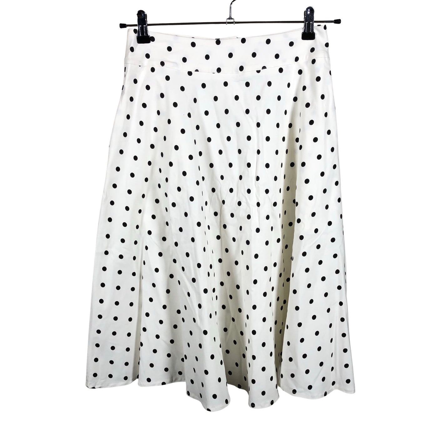 Unisex Unique vintage - Fabric skirt, size 38 - White (1)