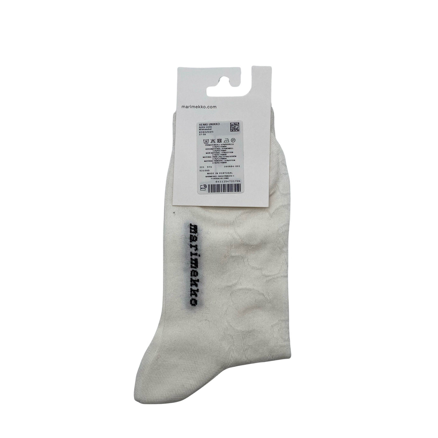 Unisex Marimekko - Socks, size 37 - White (2)