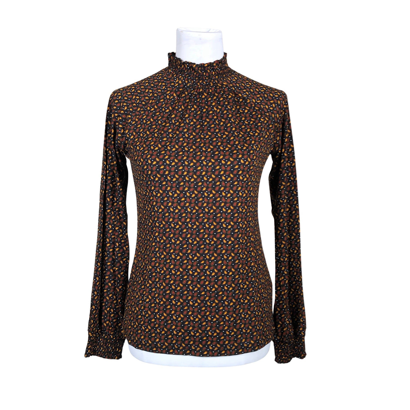 Unisex Taifun - Tricot shirt, size 36 - Black (1)