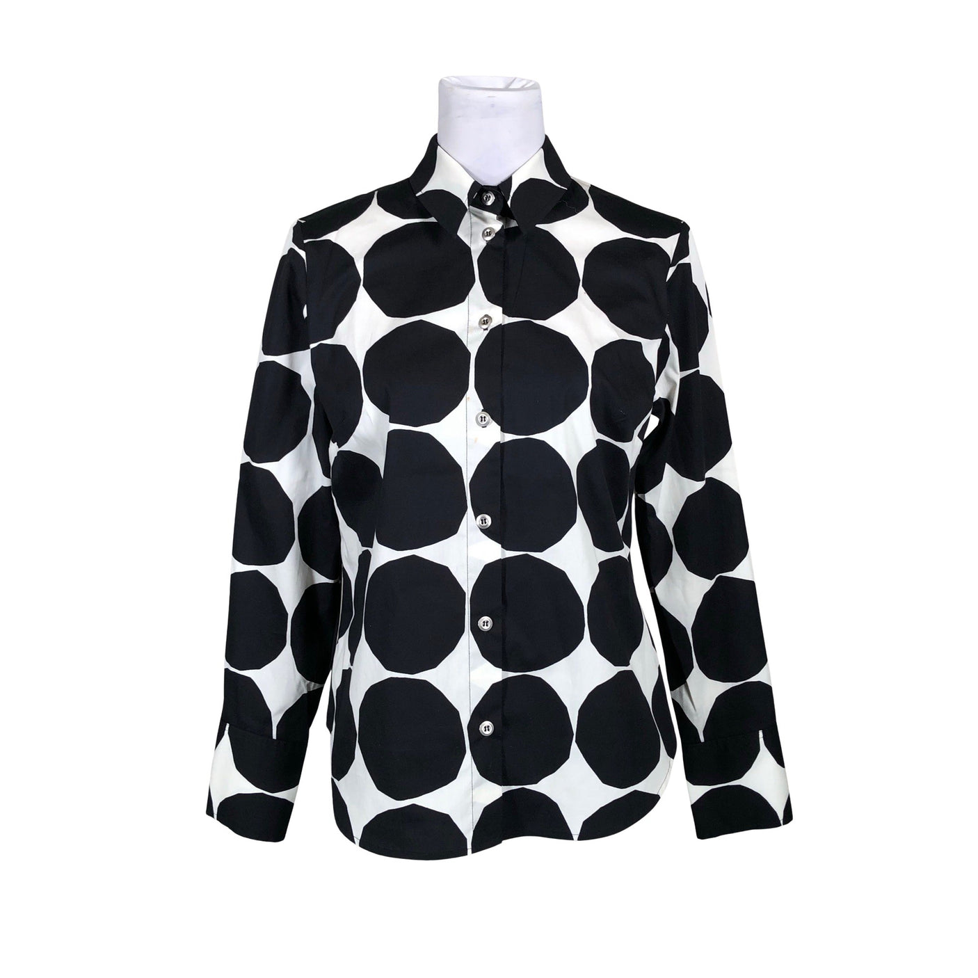 Unisex Marimekko - Collared shirt, size 38 - Black (1)