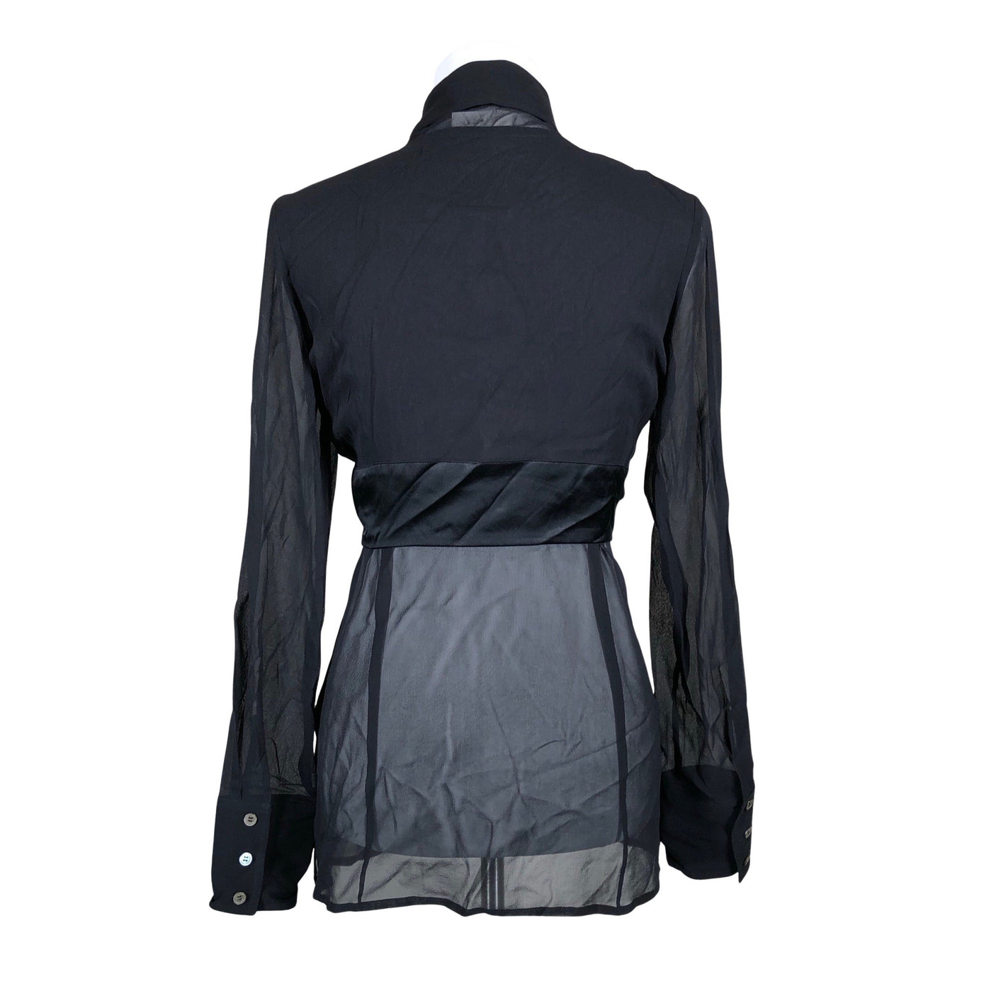 Unisex Marc Aurel - Schiffon tunic, size 36 - Black (2)