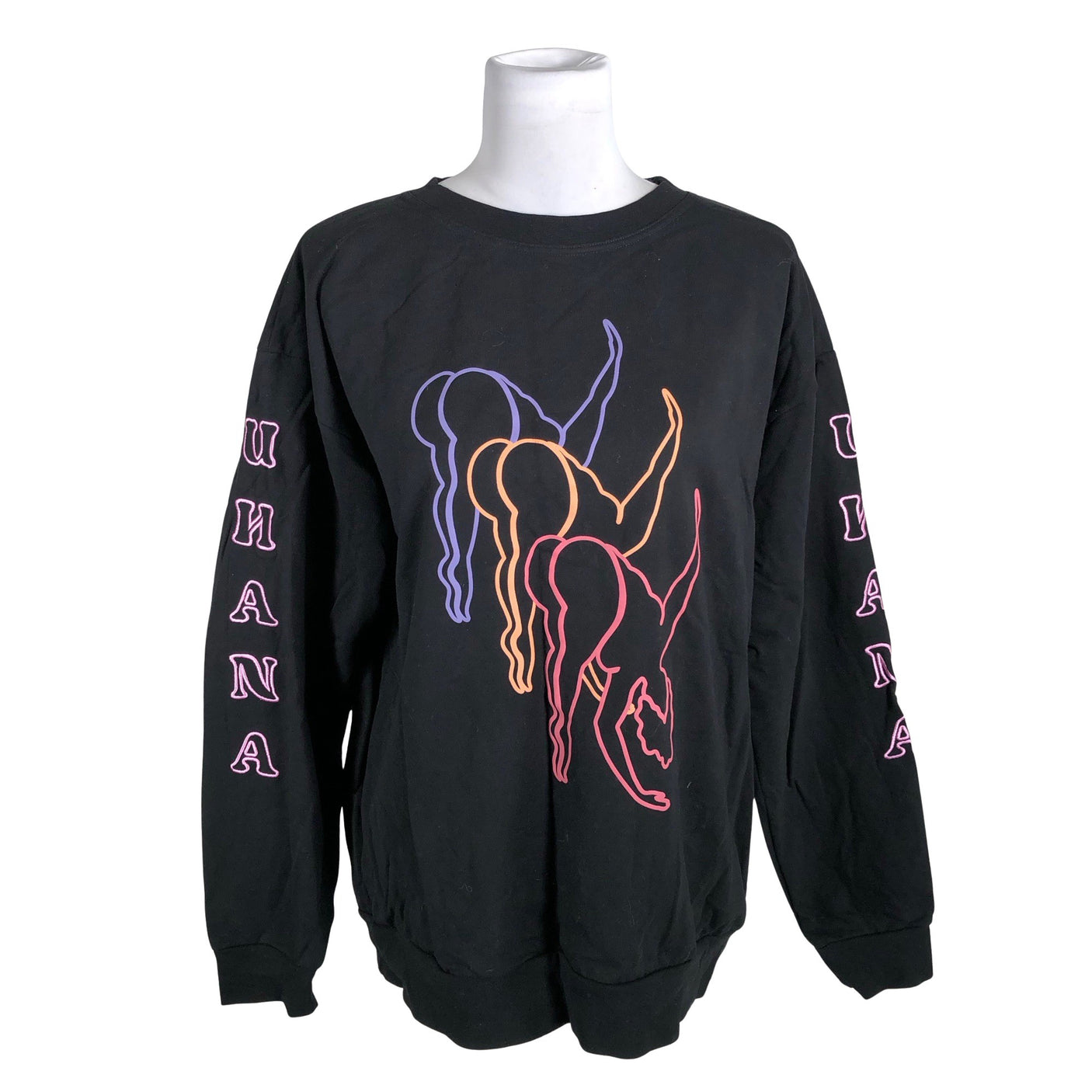 Unisex Uhana Design - Sweatshirt, size 38 - Black (1)