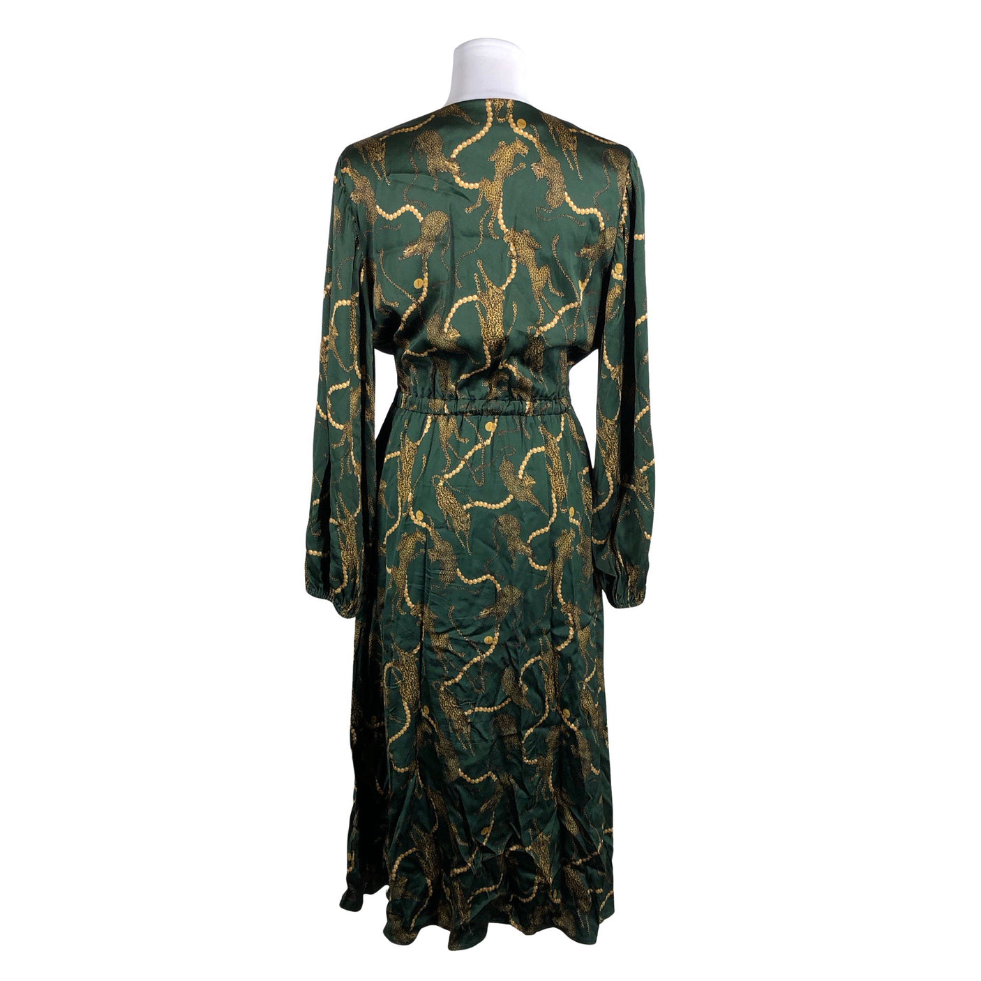 Unisex Uhana Design - Schiffon dress, size 38 - Green (2)
