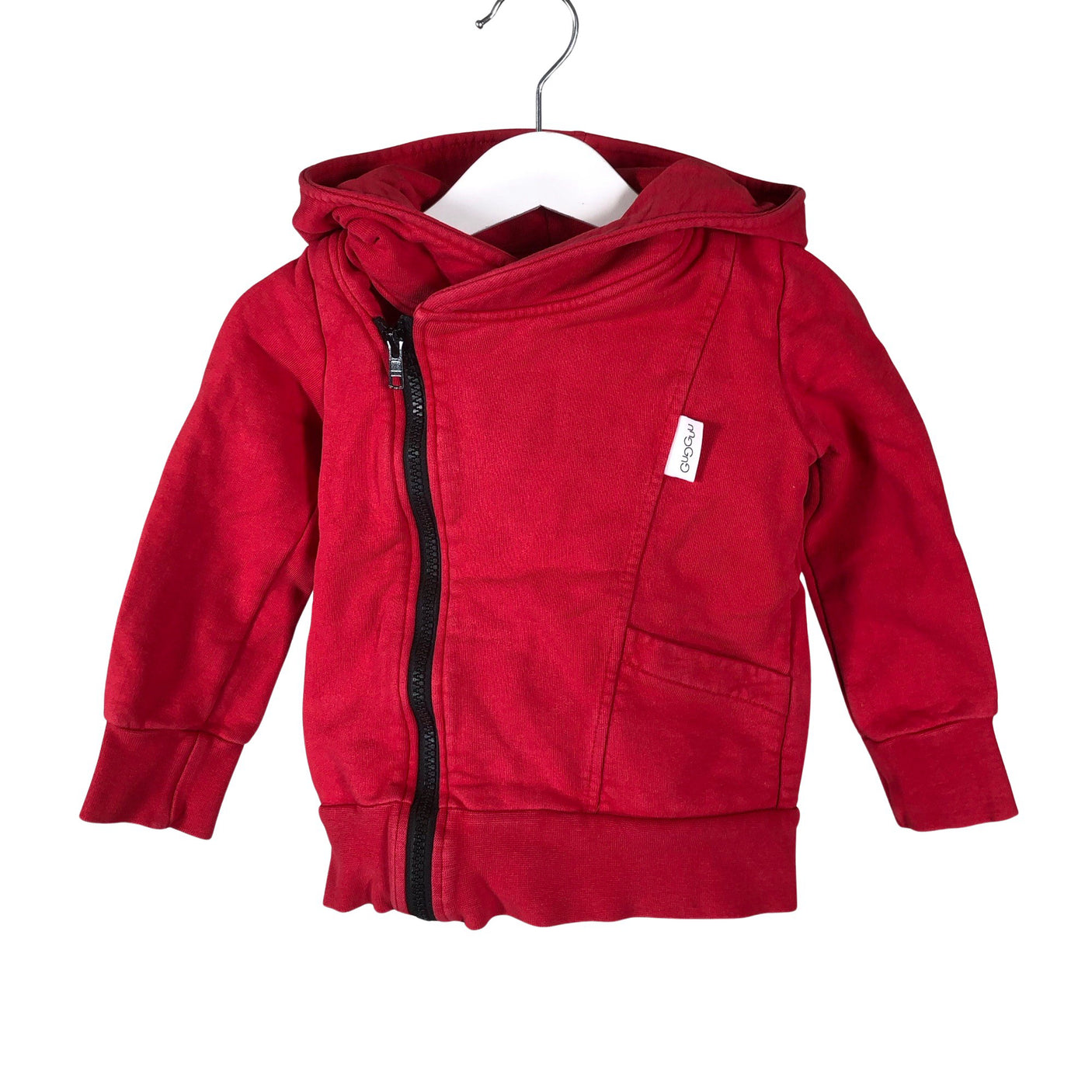 Unisex Gugguu - Hoodie, size 92 - 98 - Red (1)