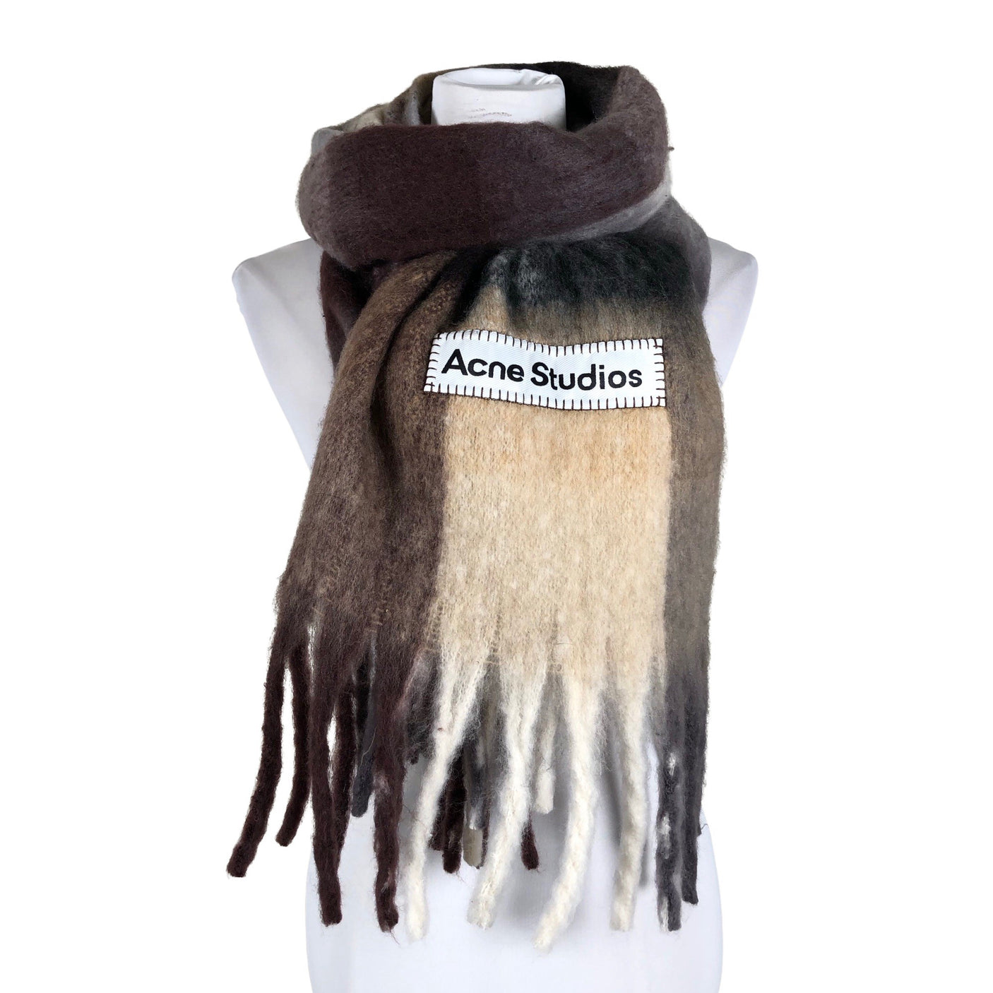 Unisex Acne Studios - Scarf, size Maxi - Gray (1)