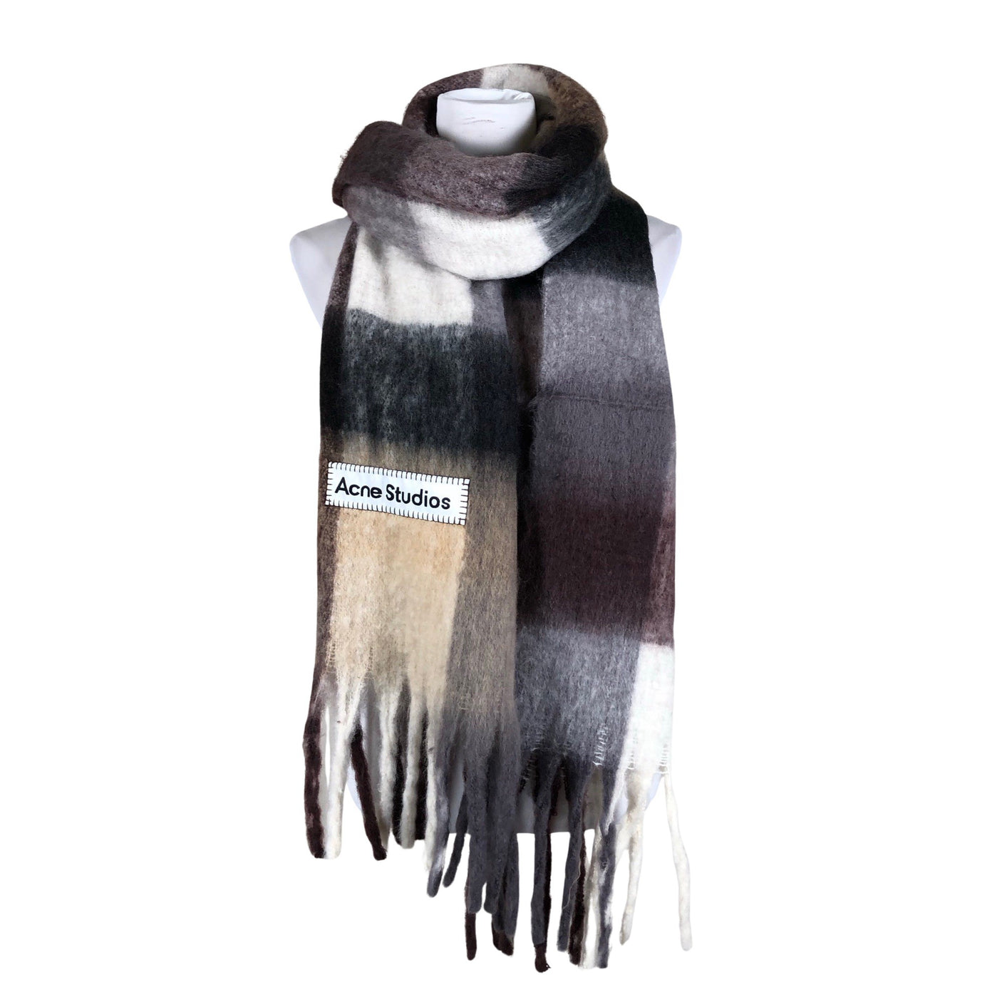 Unisex Acne Studios - Scarf, size Maxi - Gray (2)