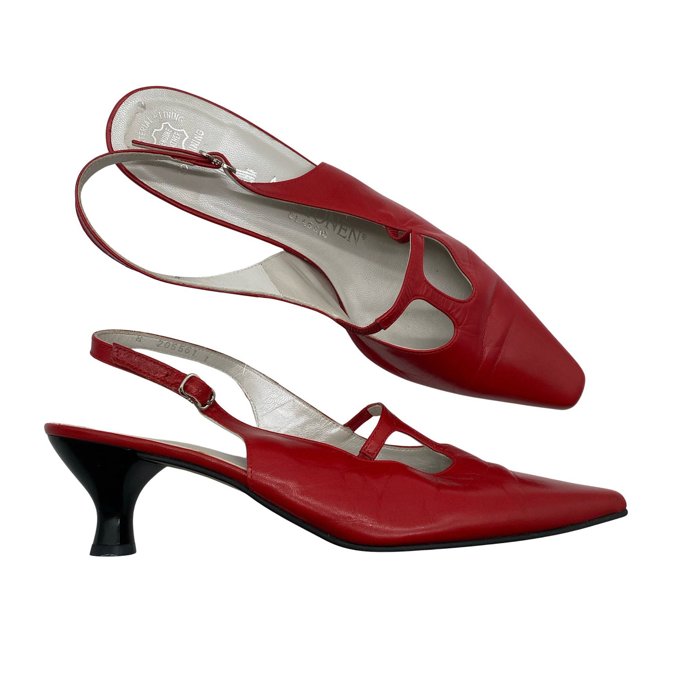 Unisex Aaltonen - High heels, size 39 - Red (1)