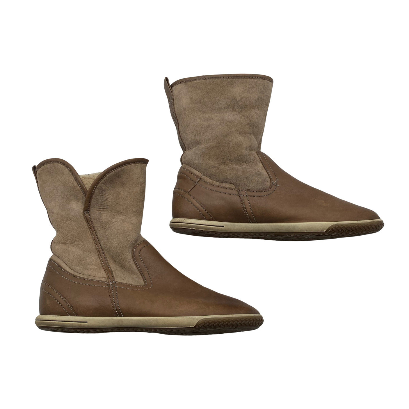 Unisex Ecco - Ankle boots, size 39 - Brown (1)