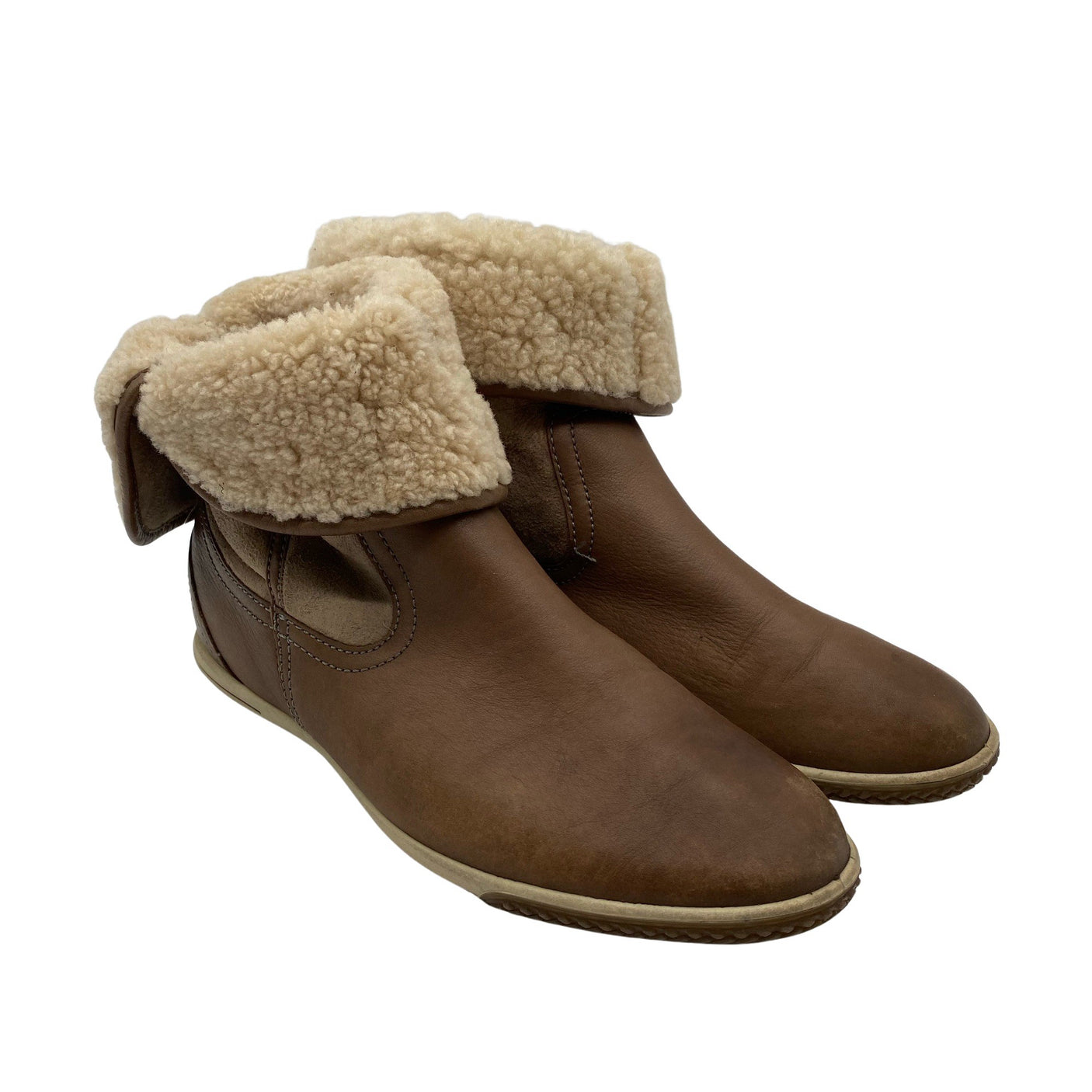 Unisex Ecco - Ankle boots, size 39 - Brown (2)