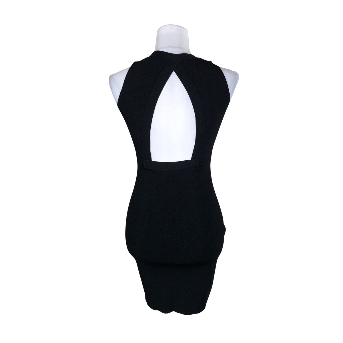 Unisex Glamorous - Tricot dress, size 36 - Black (2)