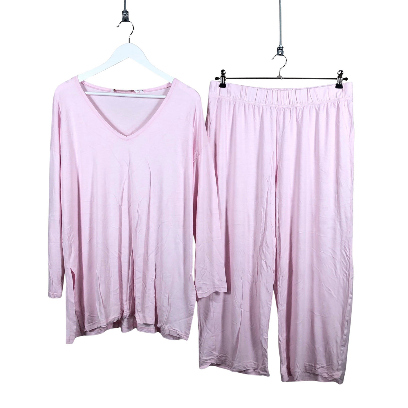 Unisex Puuvillatehdas - Tricot pants, size 44 - Light pink (1)