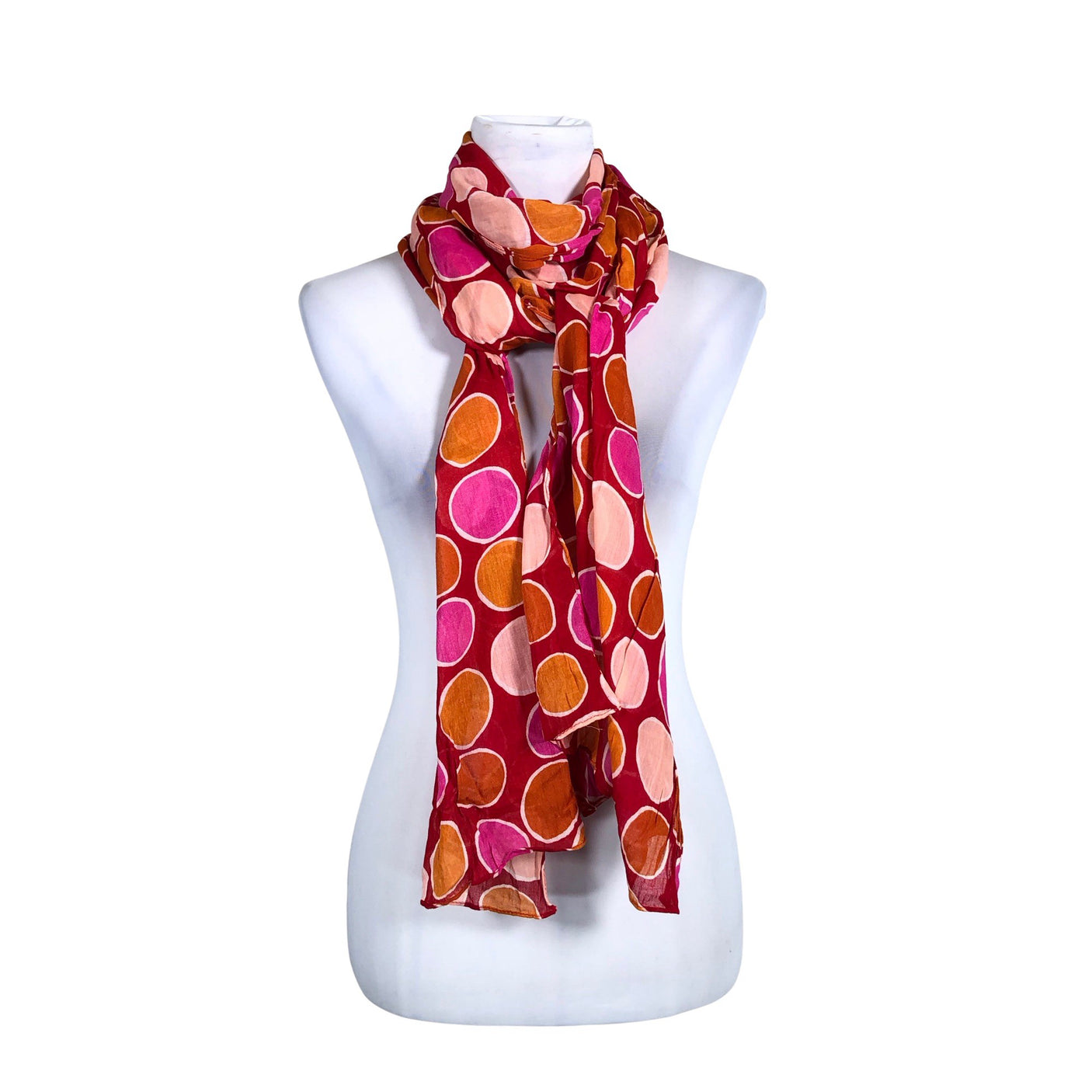 Unisex Gudrun Sjöden - Scarf, size Maxi - Red (1)
