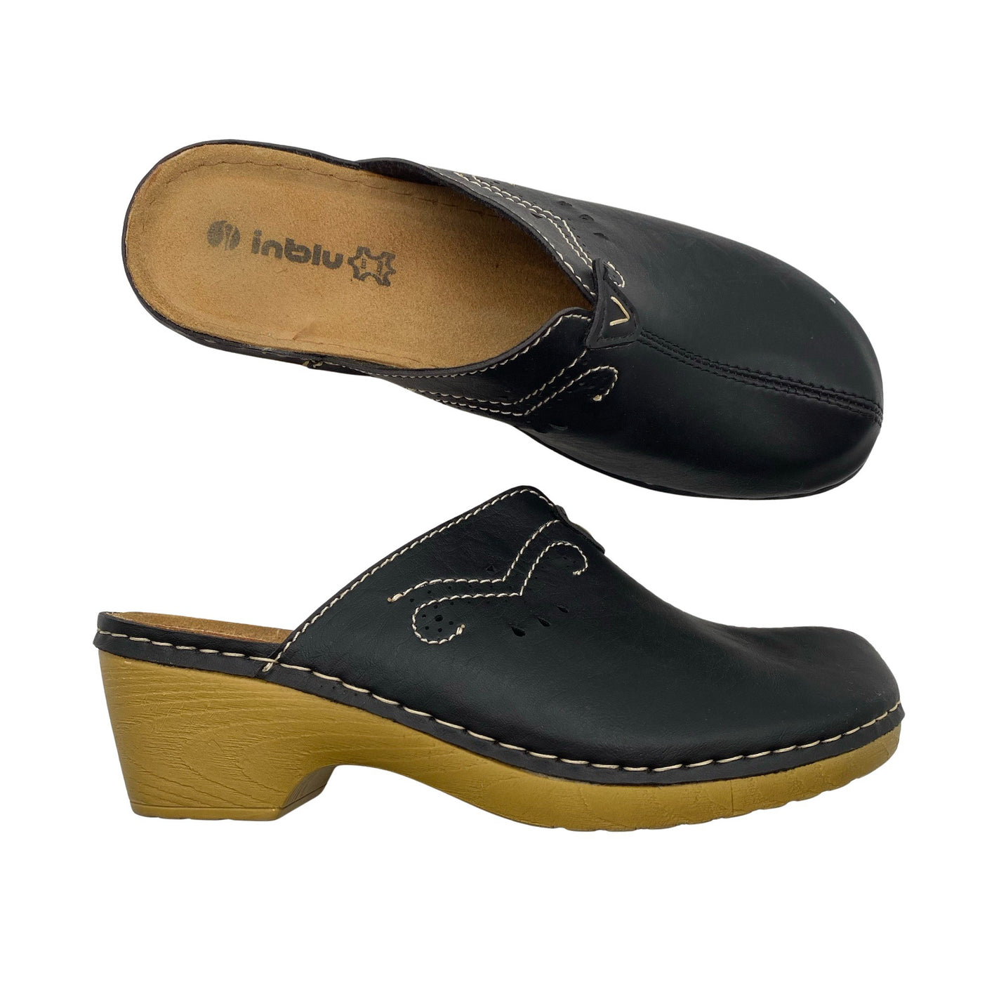 Unisex Inblu - Slip-on shoes, size 39 - Black (1)