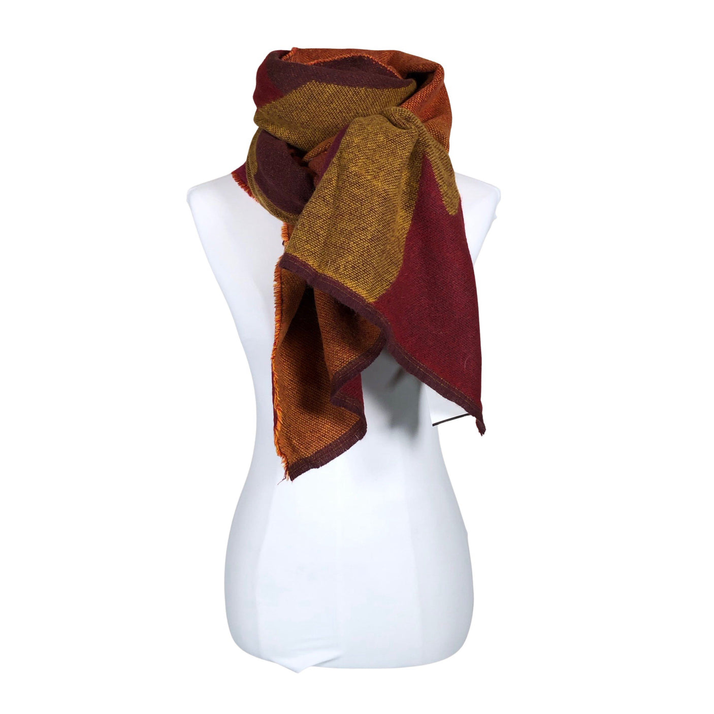 Unisex Codello - Scarf, size Maxi - Wine red (1)