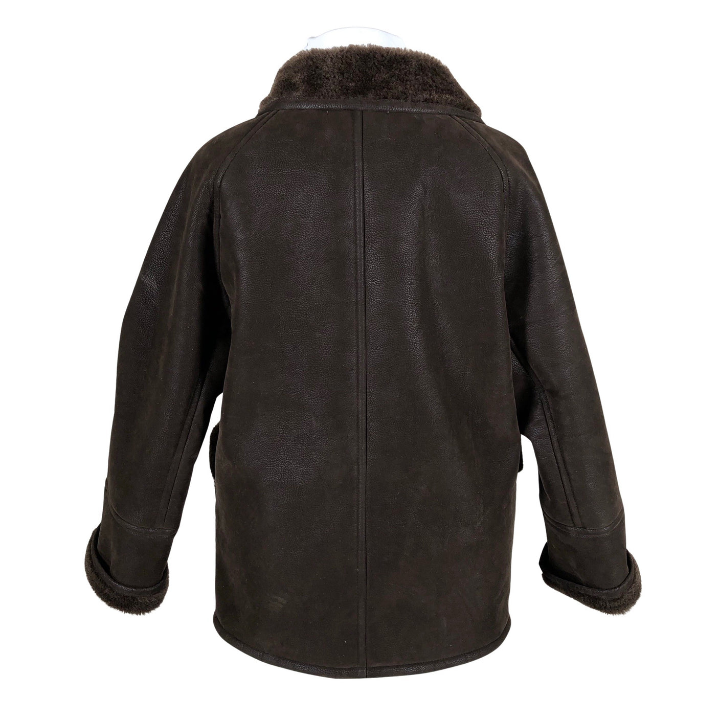 Unisex More Than Yesterday - Faux fur coat, size 42 - Brown (2)