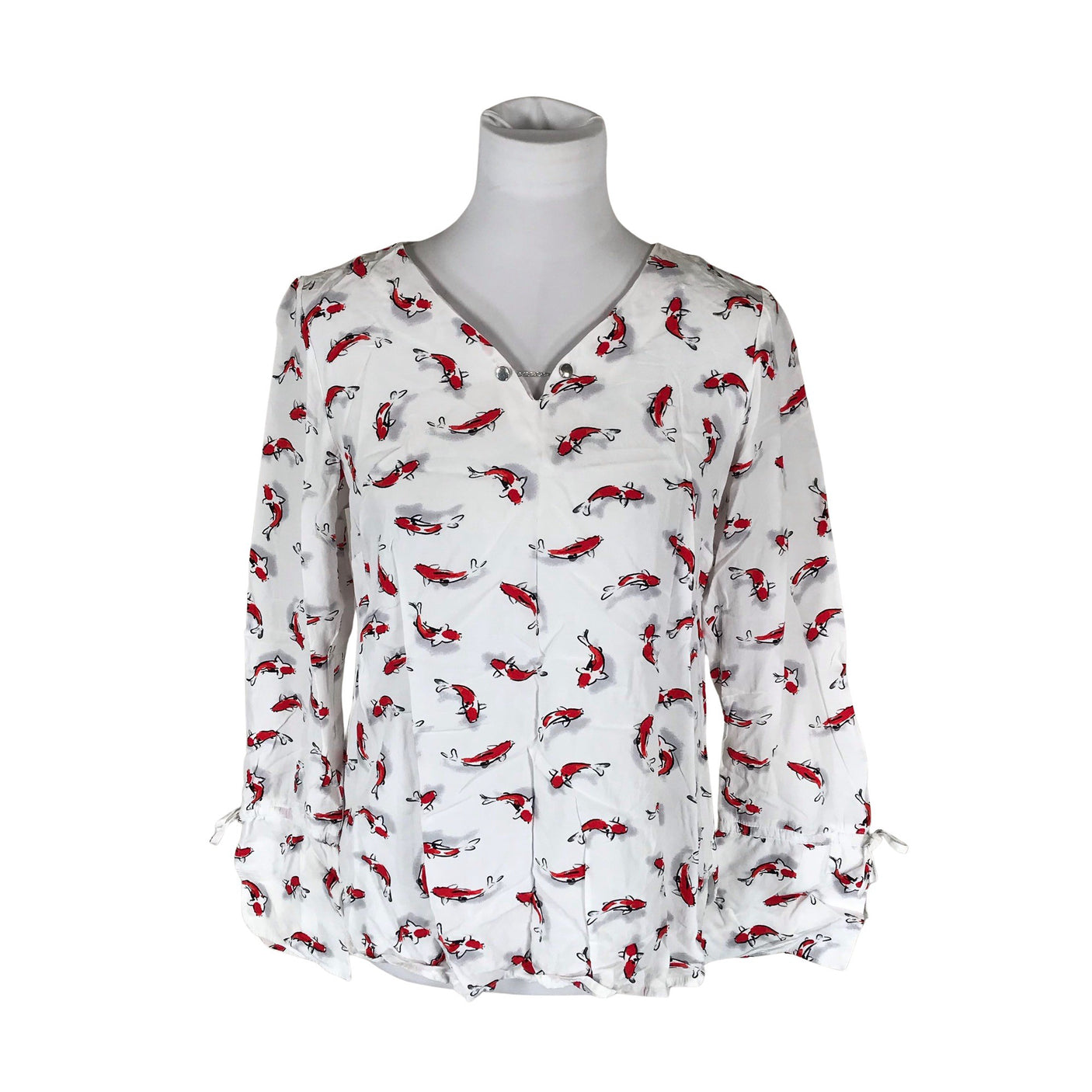 Unisex Comma - Blouse, size 40 - White (1)